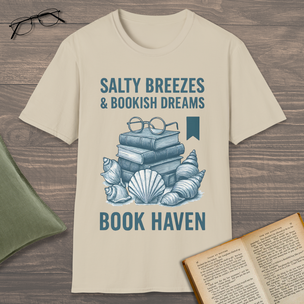 Book Haven & Seashells T-Shirt