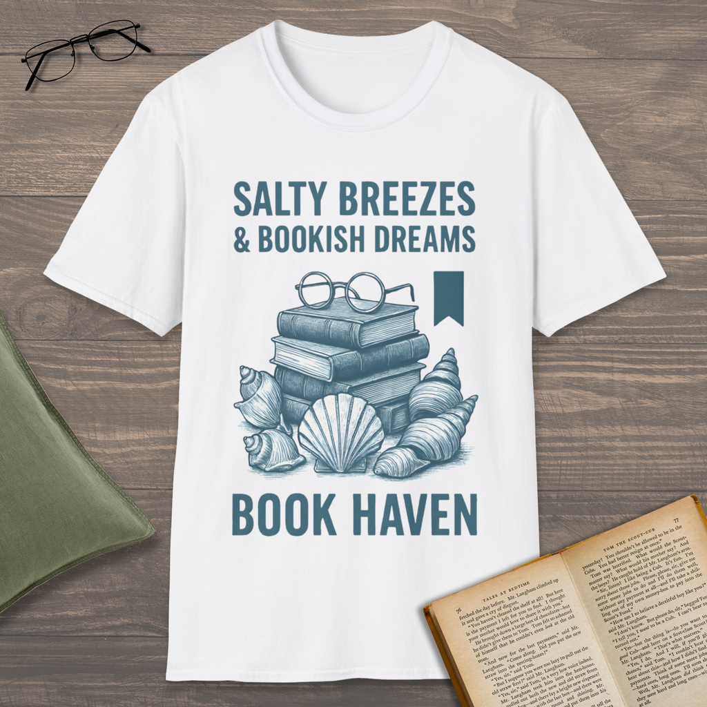 Book Haven & Seashells T-Shirt