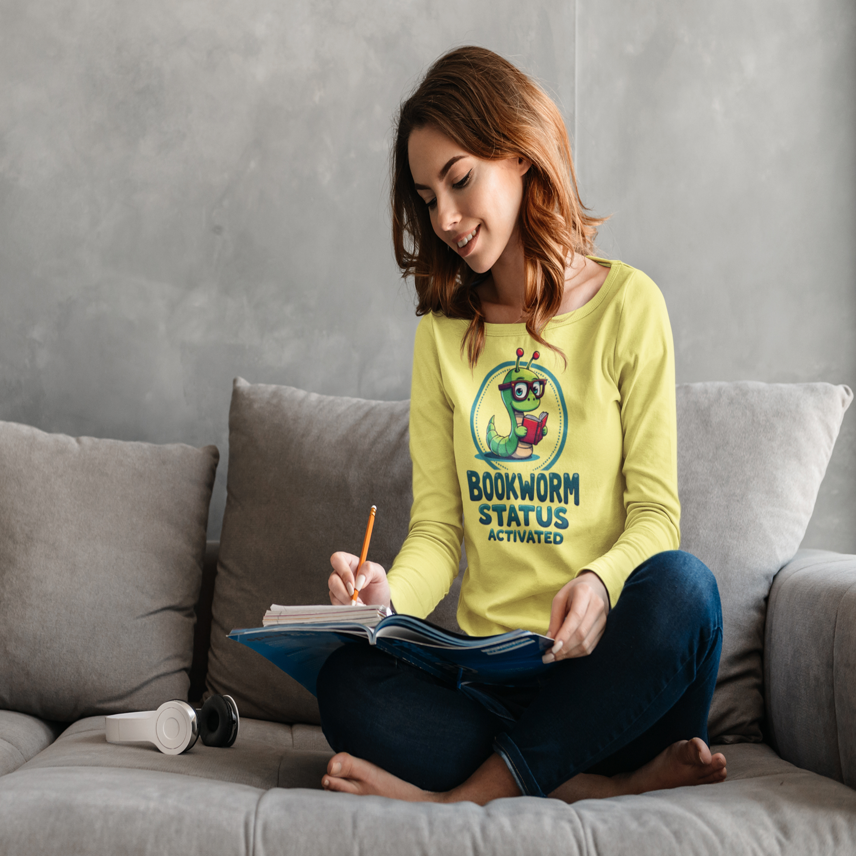 Bookworm Status Activated T-Shirt