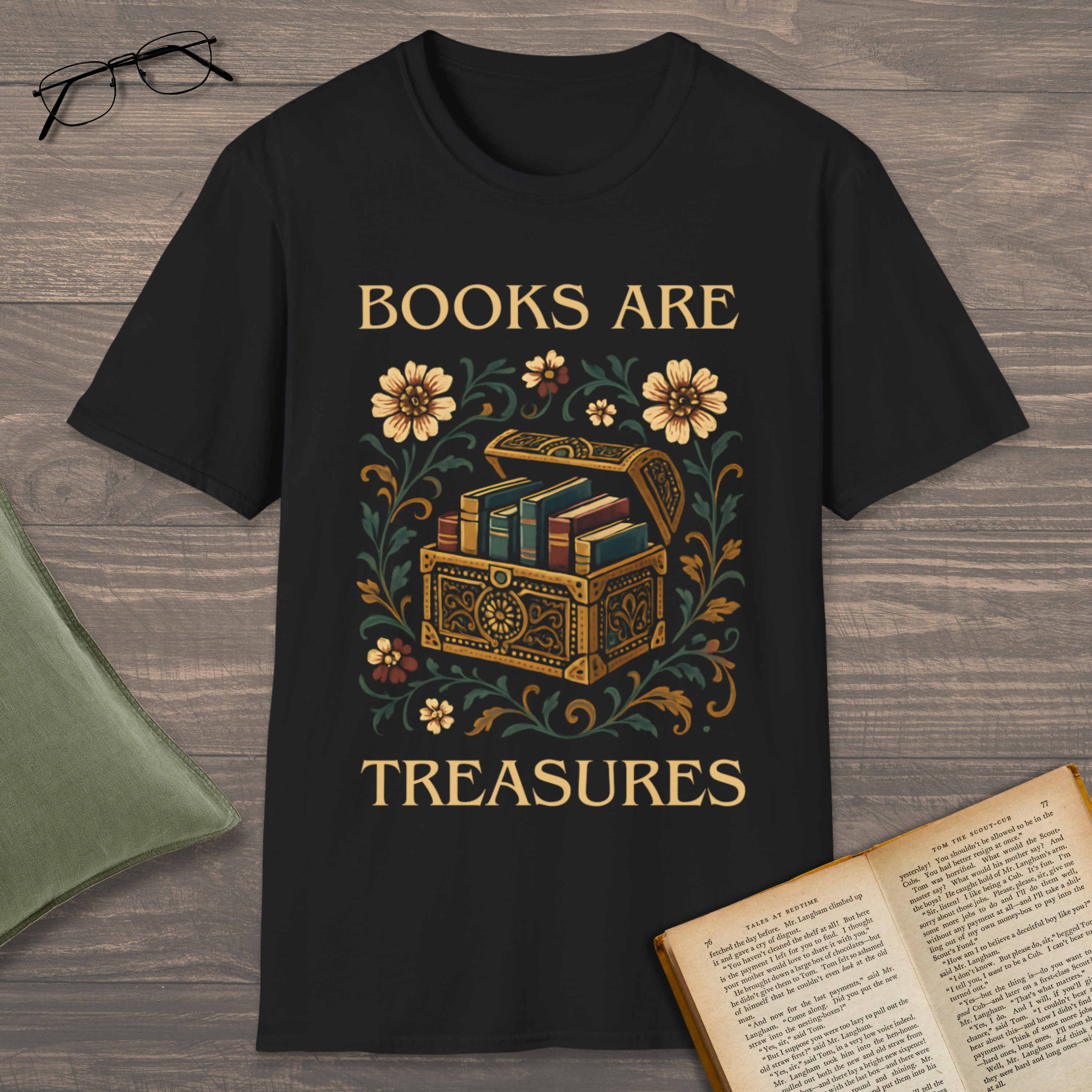 Books Are Treasures T-Shirt