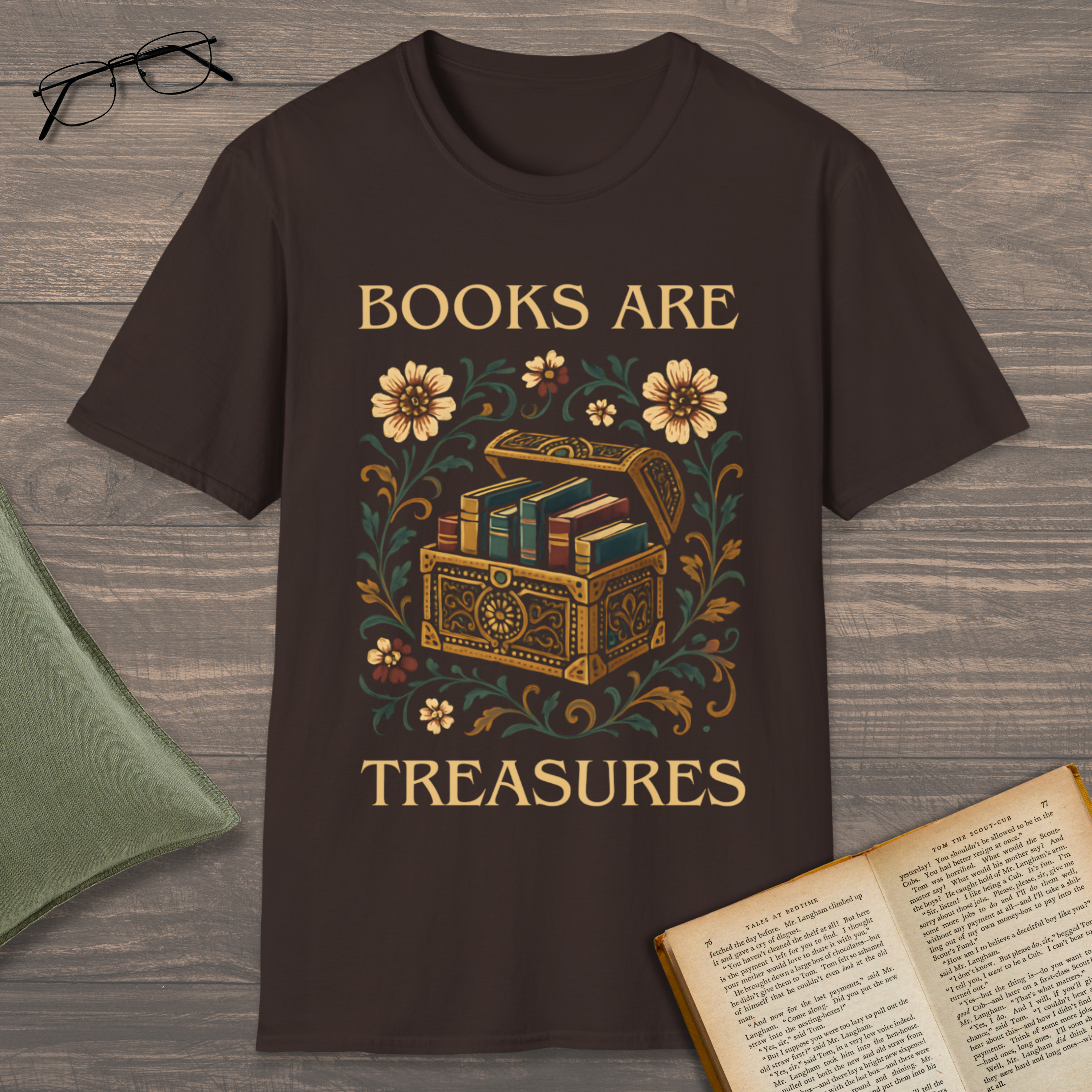 Books Are Treasures T-Shirt