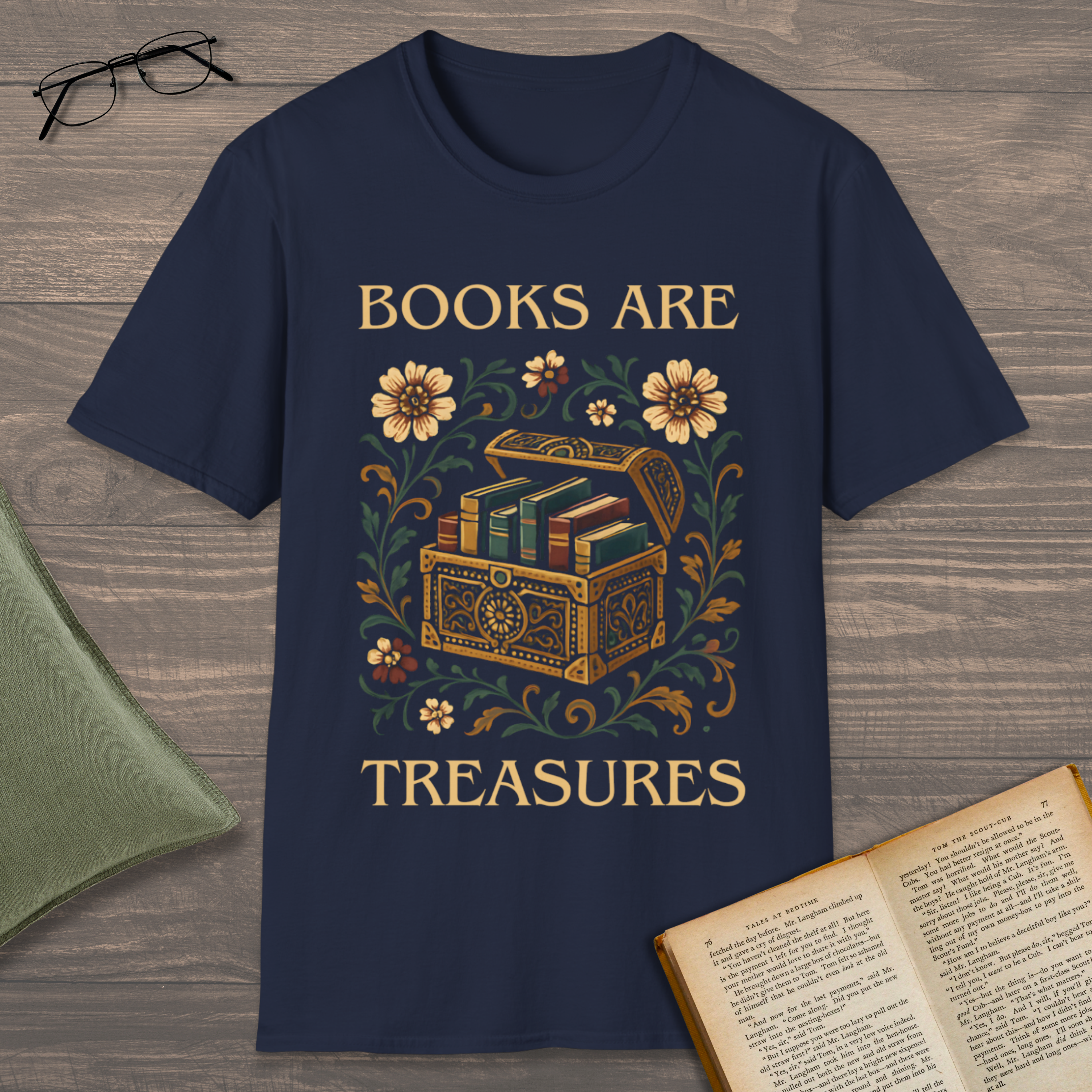 Books Are Treasures T-Shirt