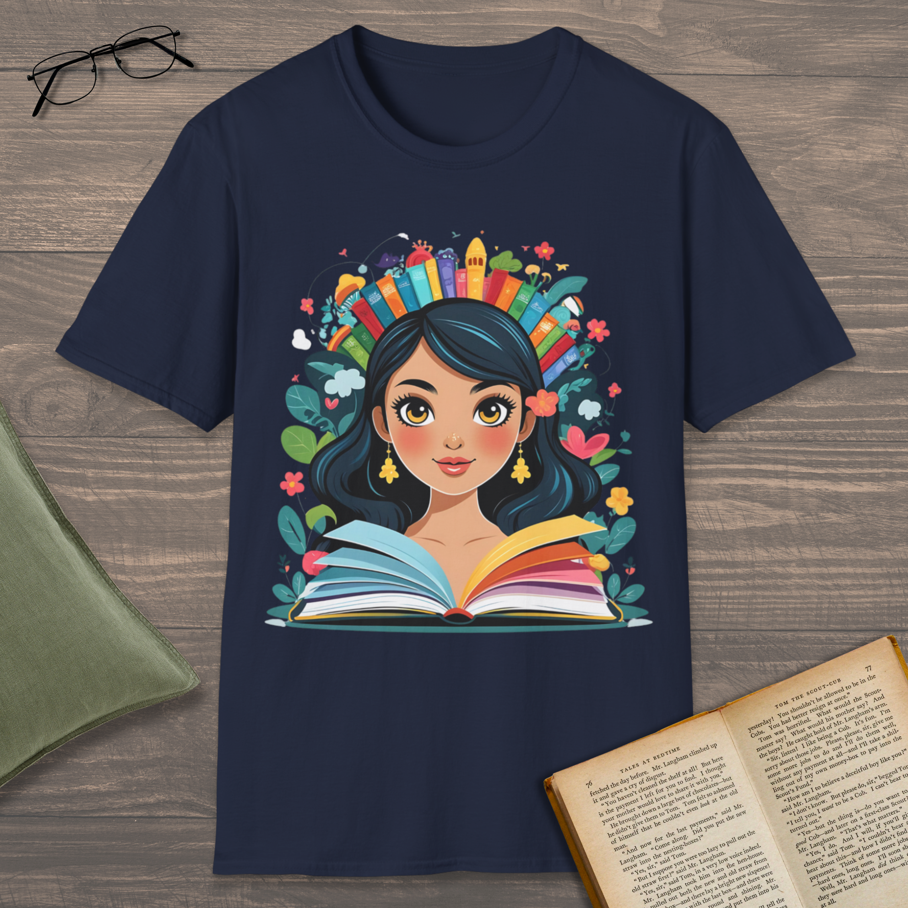 Books Are My World T-Shirt