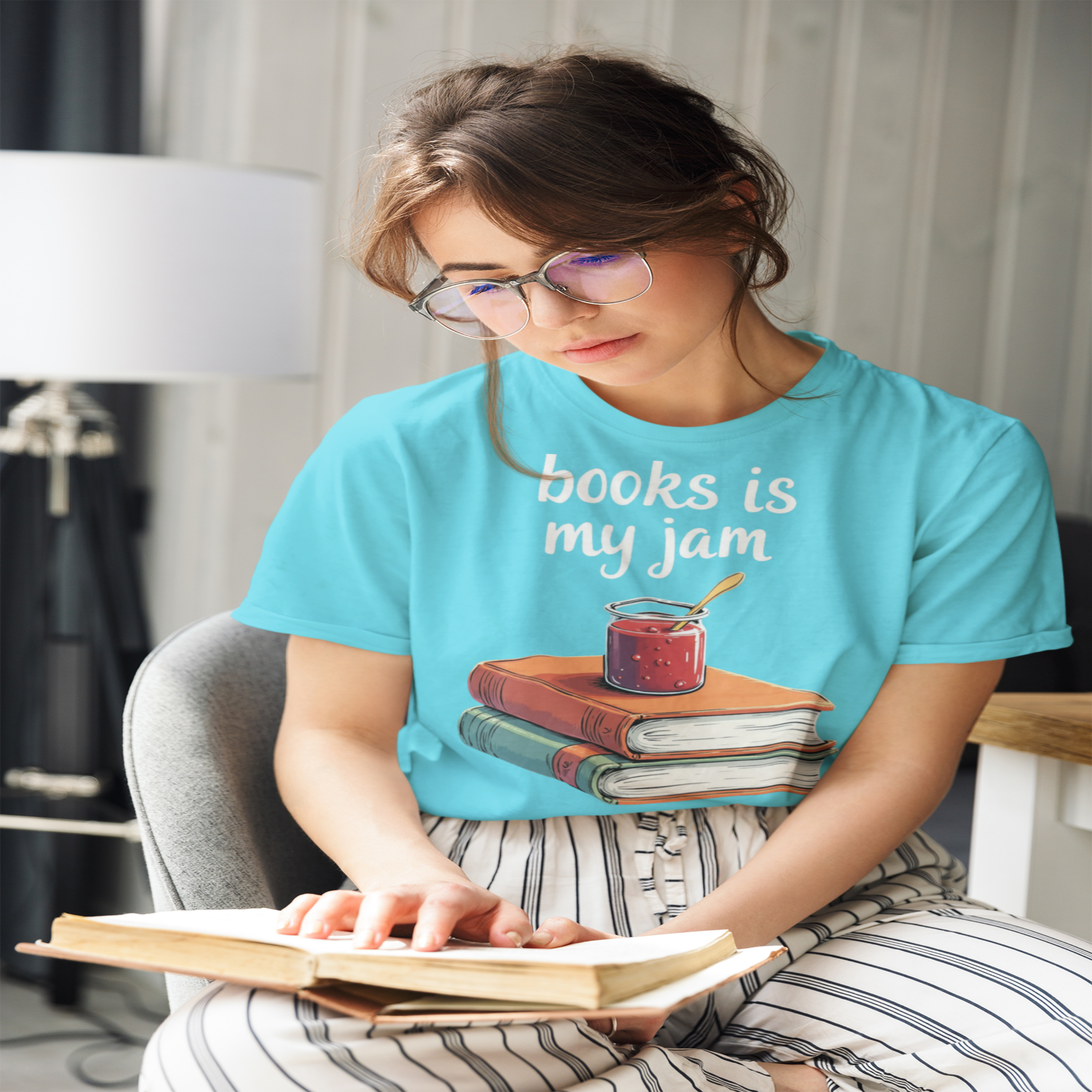 Books is My Jam T-Shirt