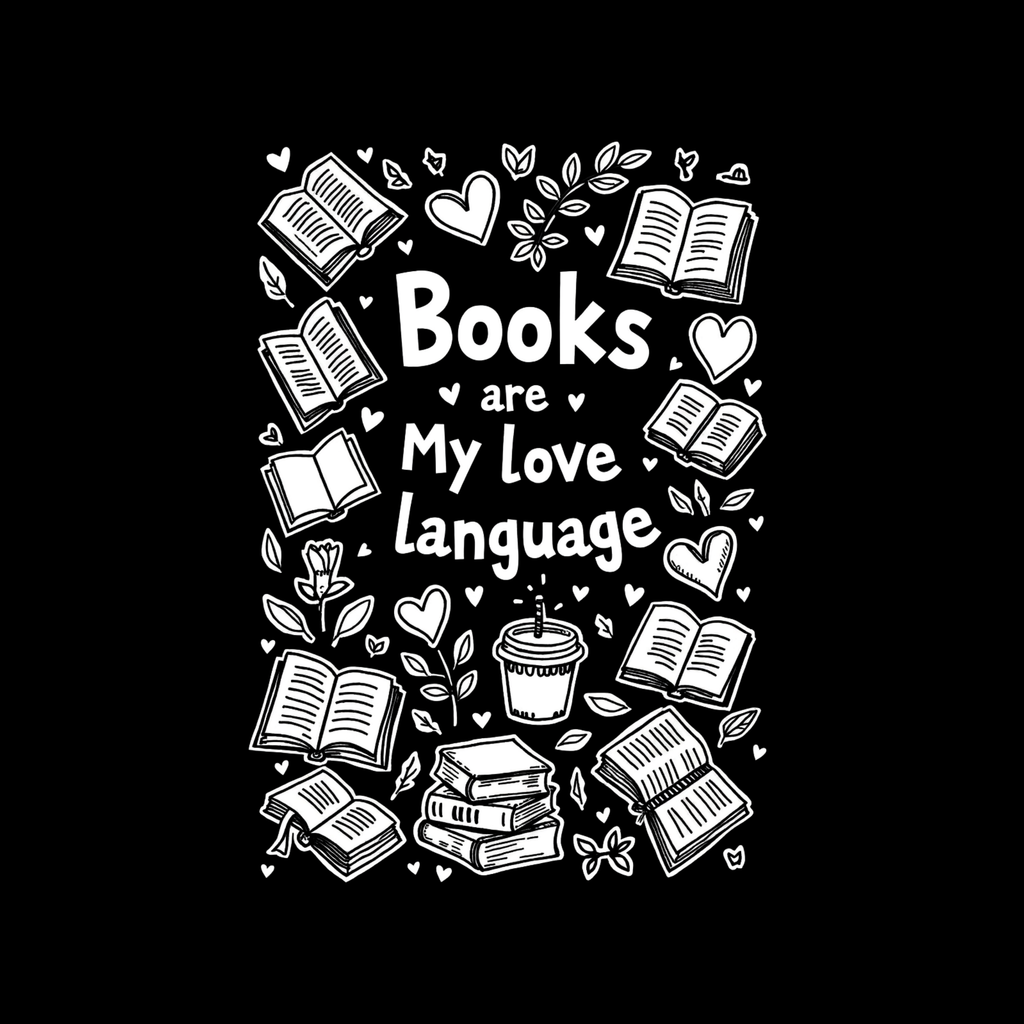 Books are My Love Language T-Shirt
