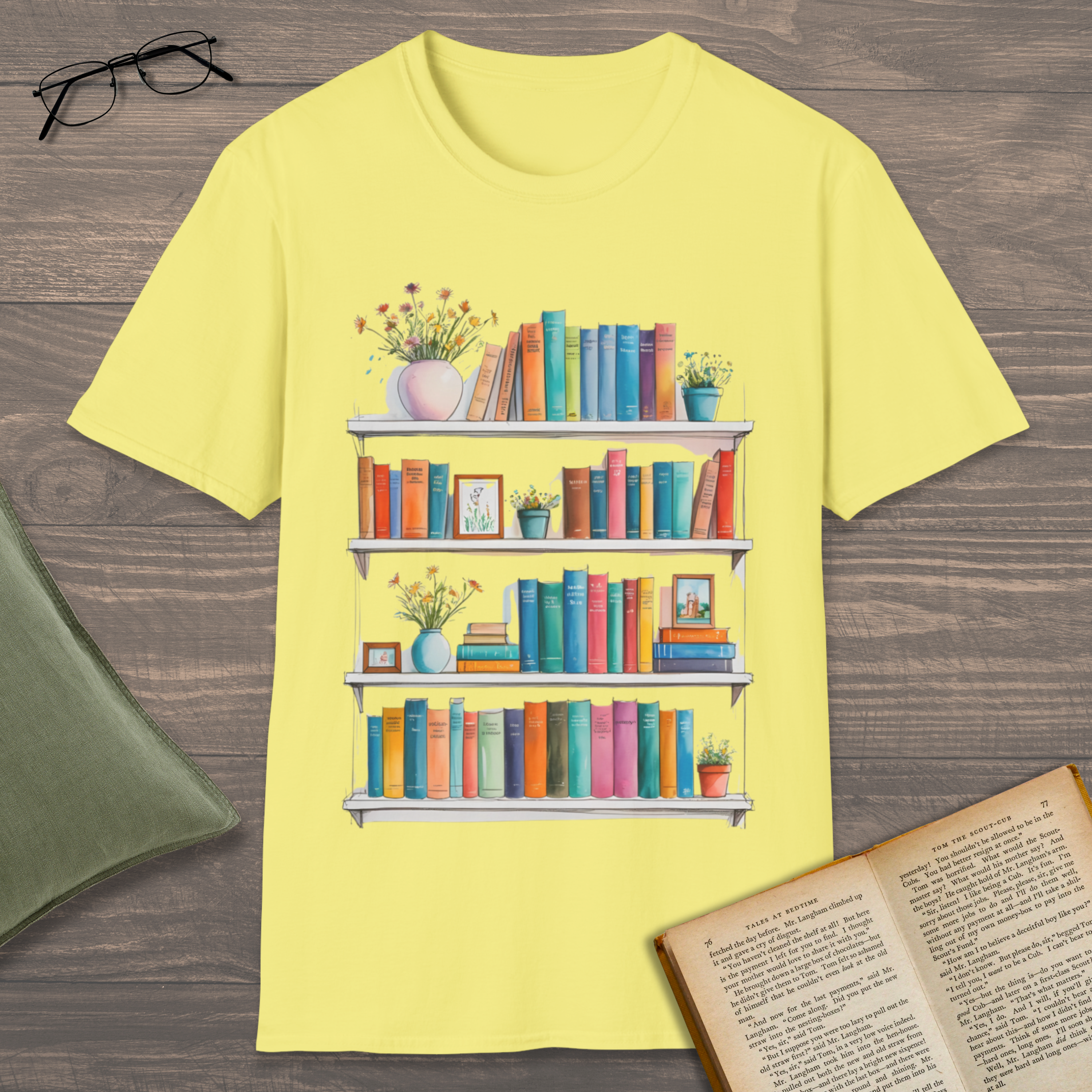 Bookshelves T-Shirt
