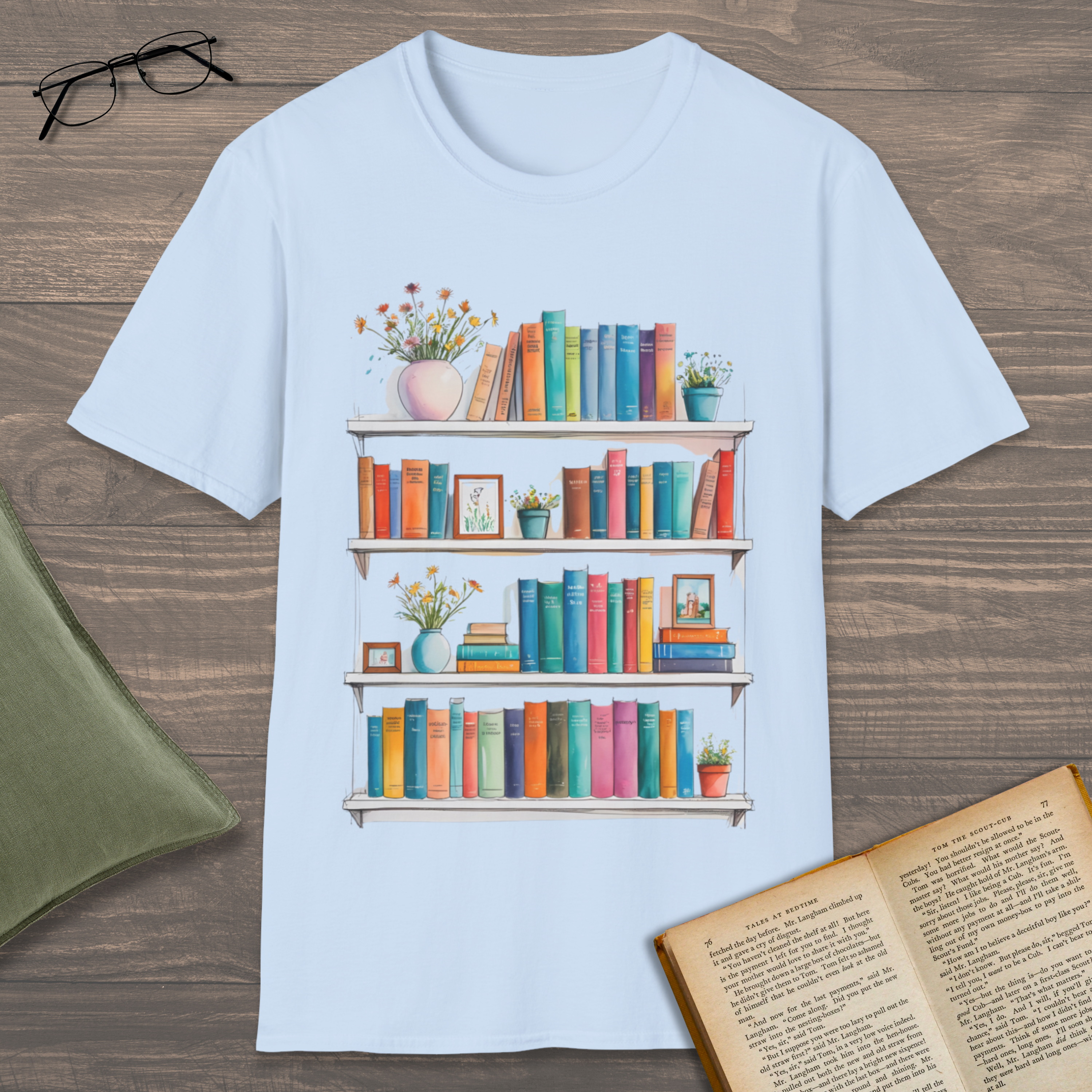 Bookshelves T-Shirt