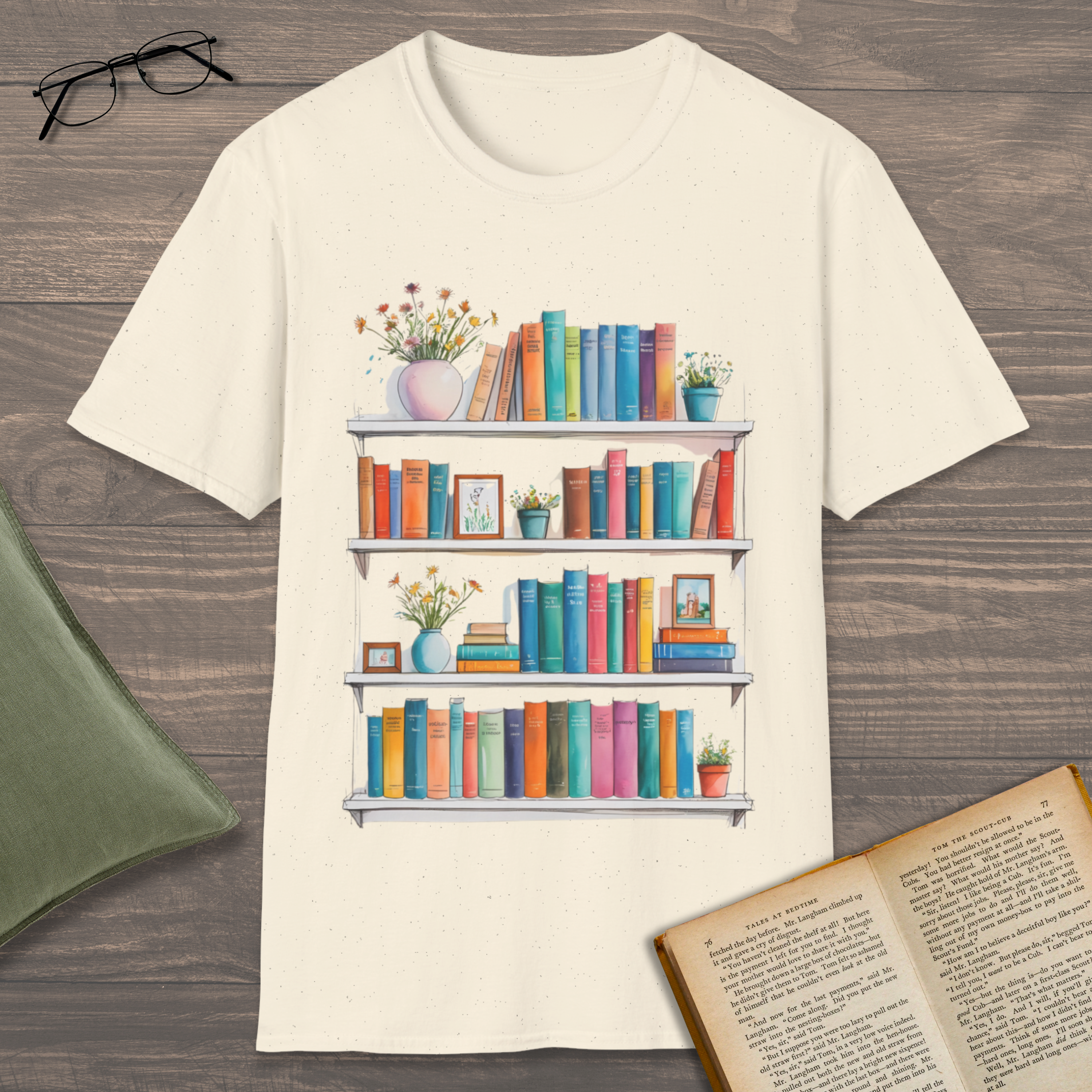 Bookshelves T-Shirt