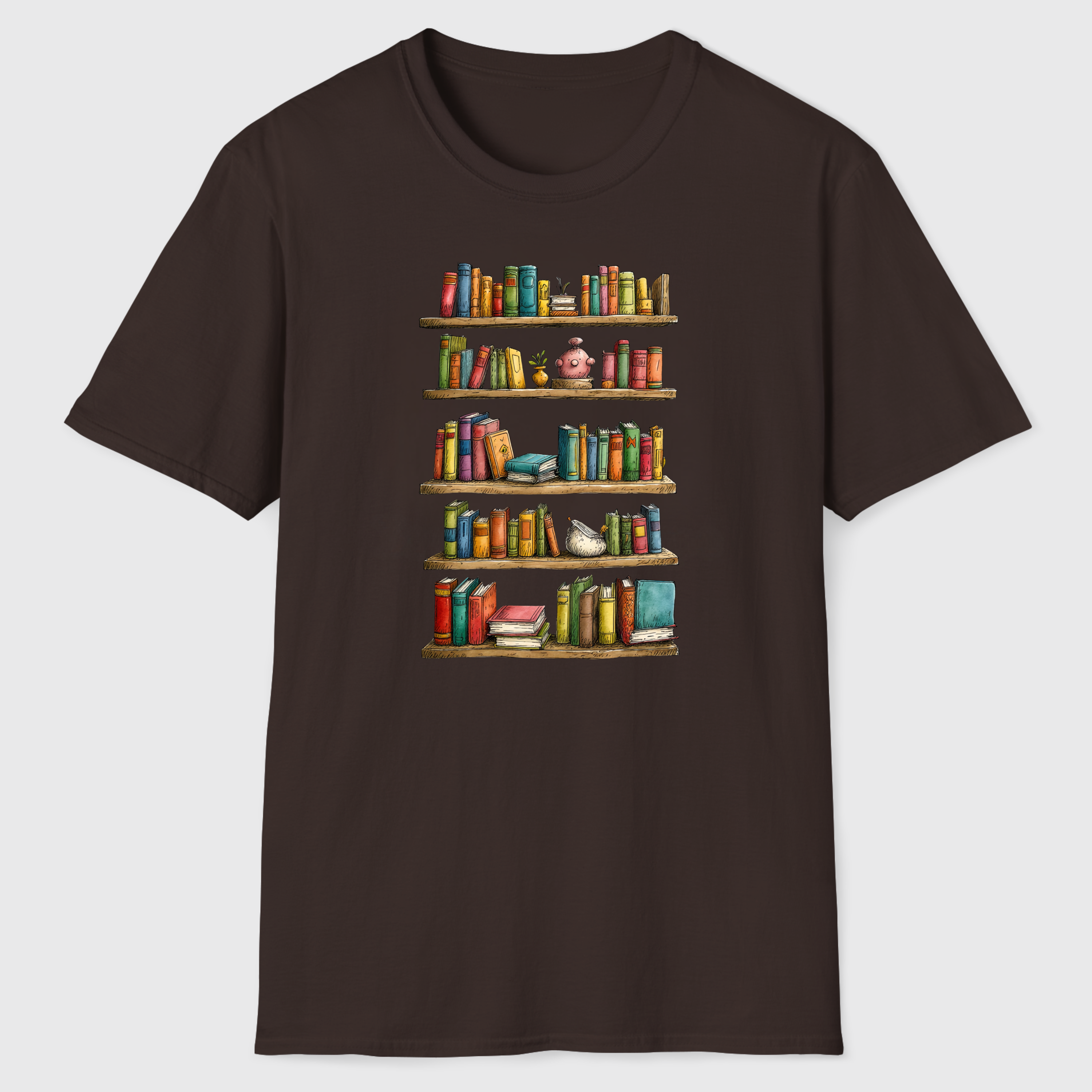 Bookshelves T-Shirt