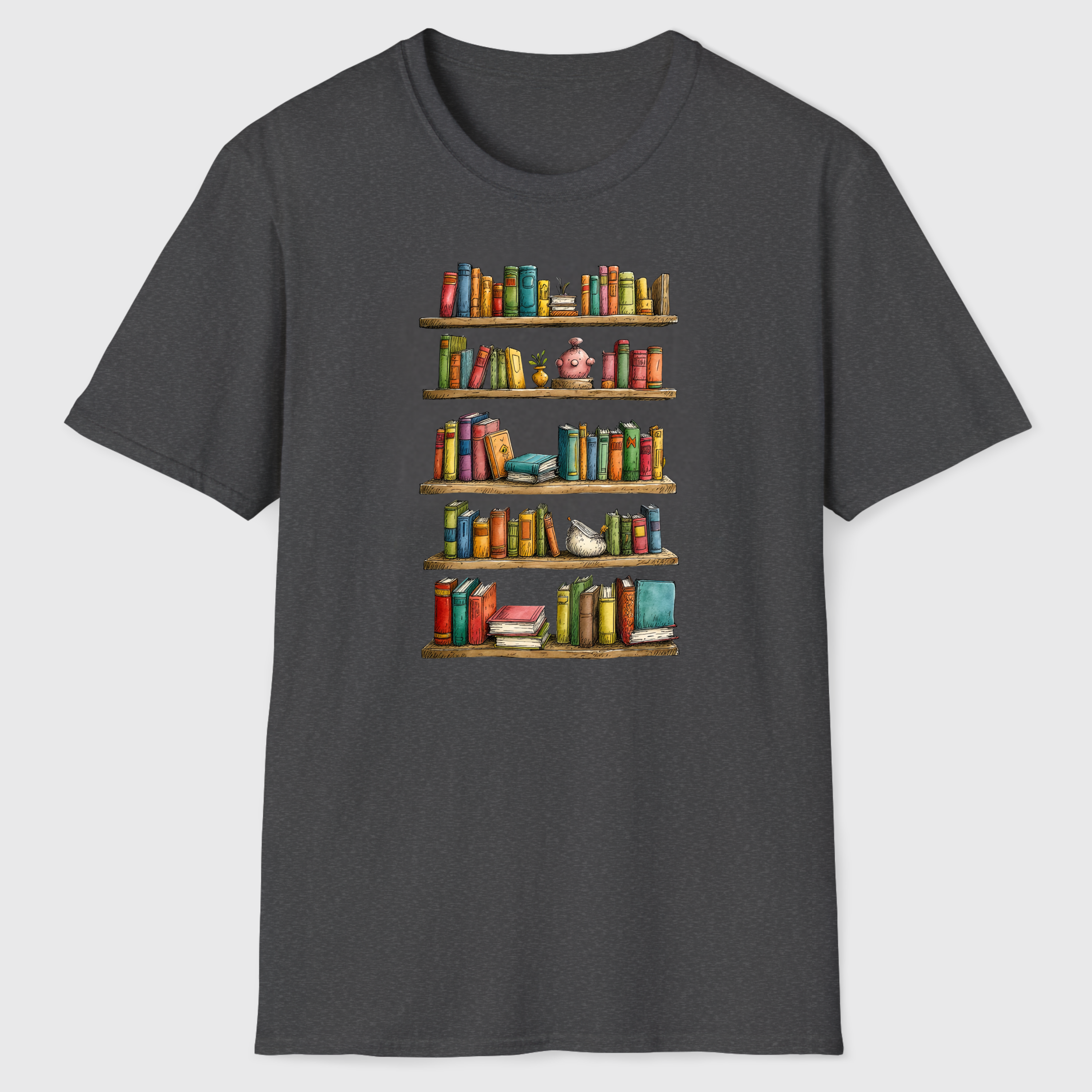 Bookshelves T-Shirt