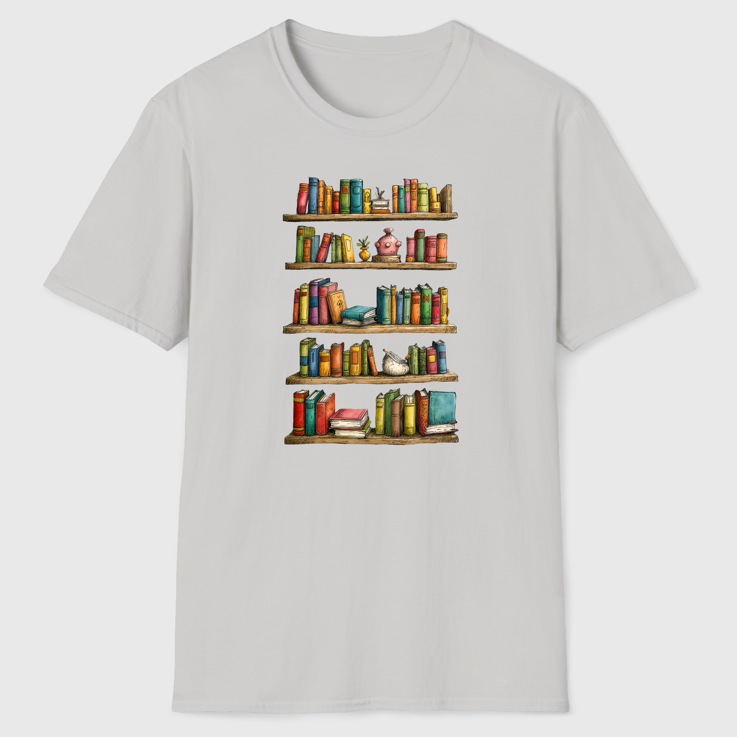 Bookshelves T-Shirt
