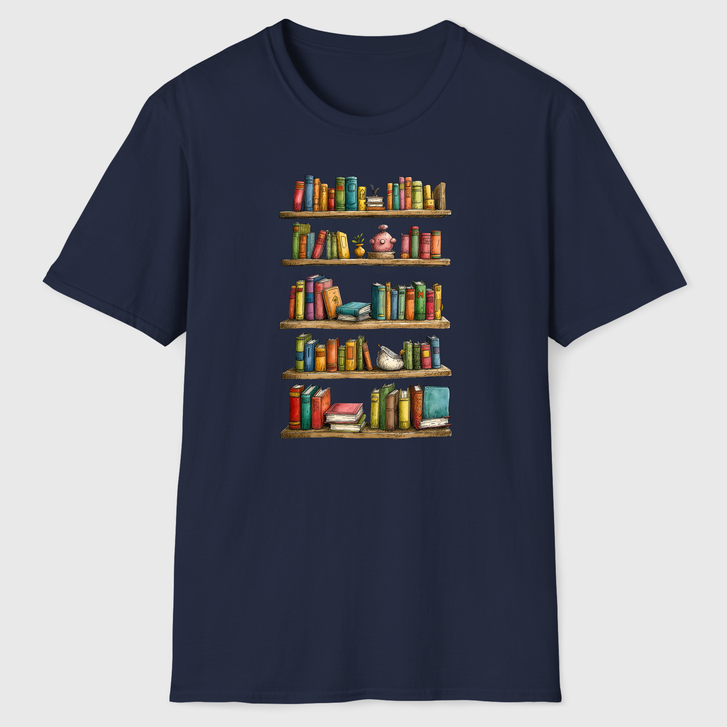 Bookshelves T-Shirt