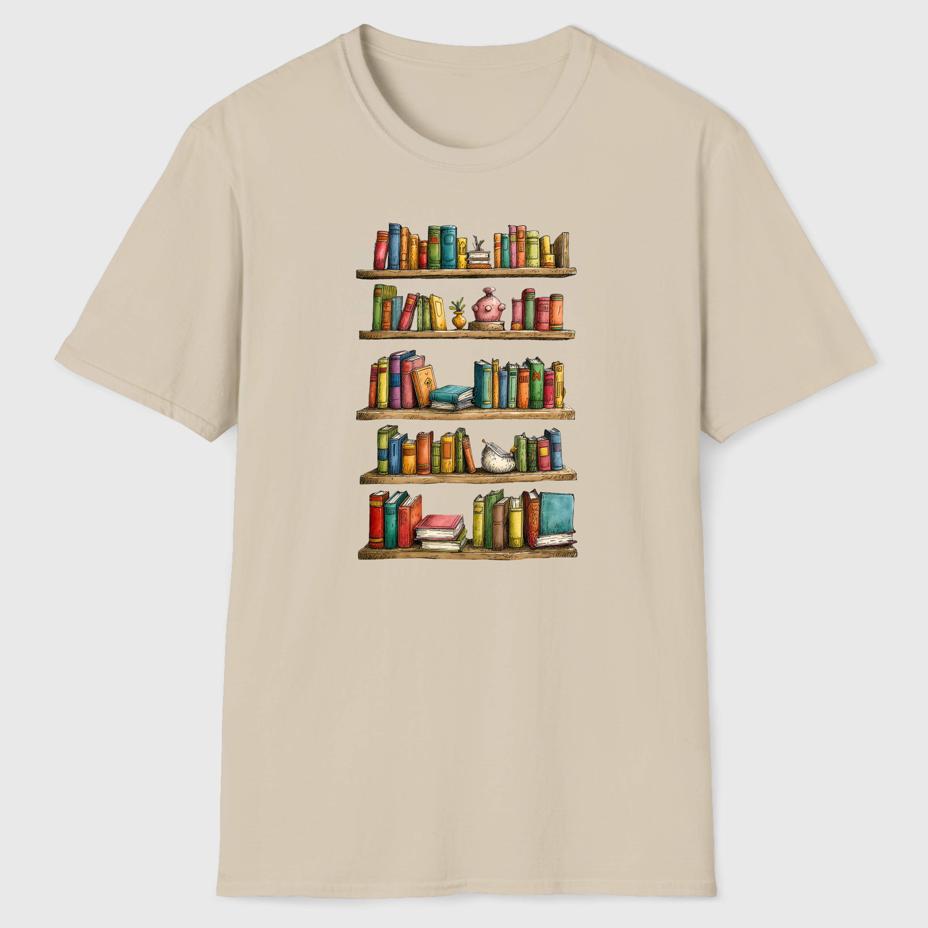 Bookshelves T-Shirt