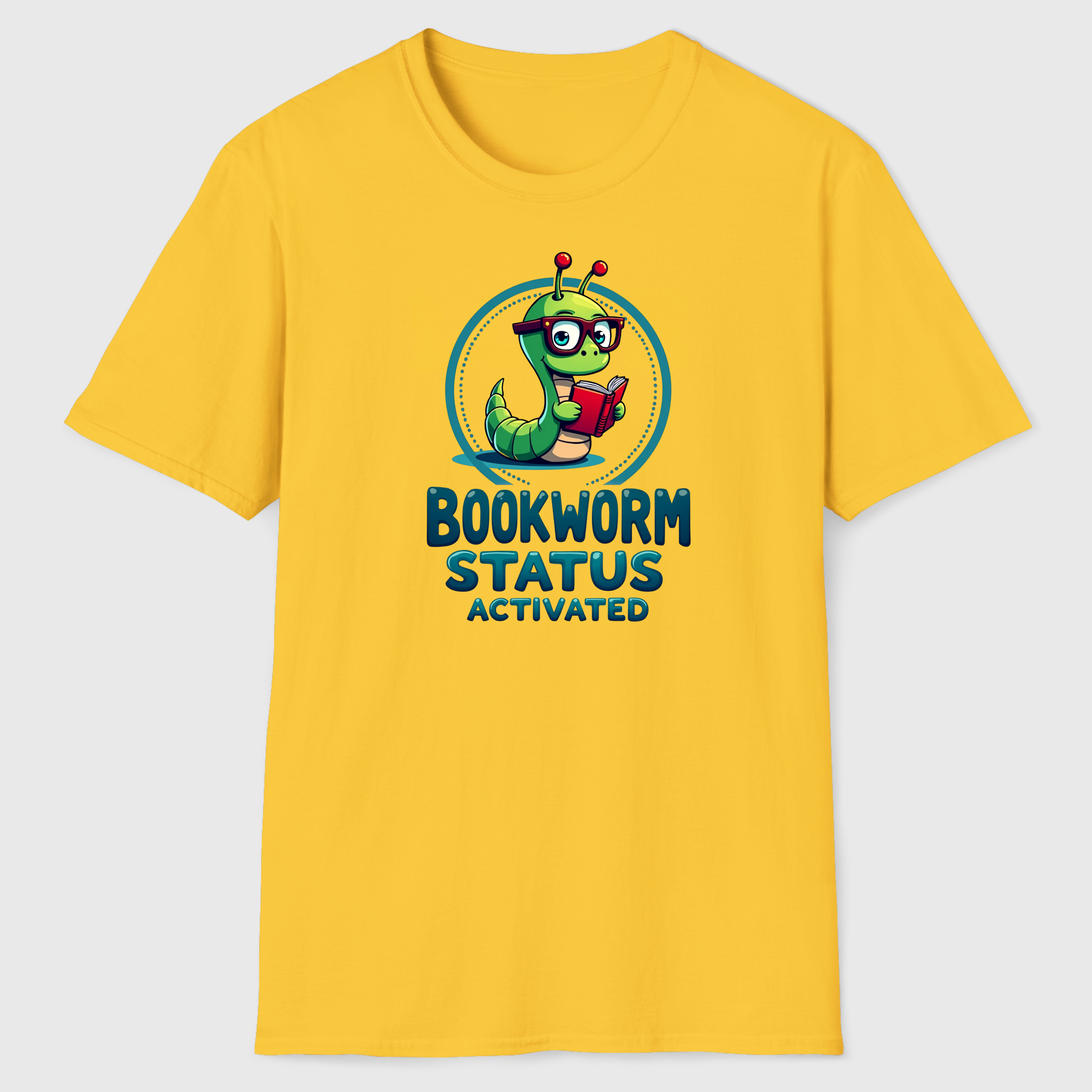 Bookworm Status Activated T-Shirt
