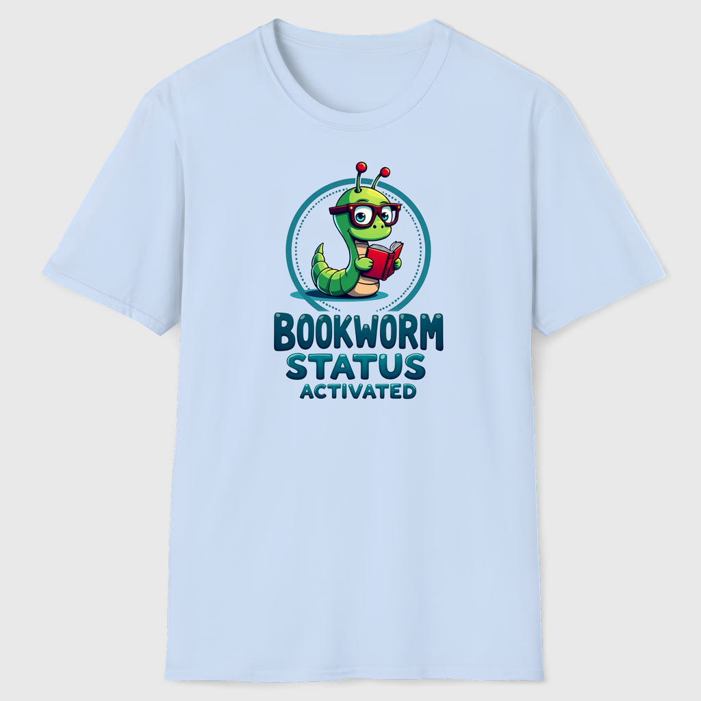 Bookworm Status Activated T-Shirt