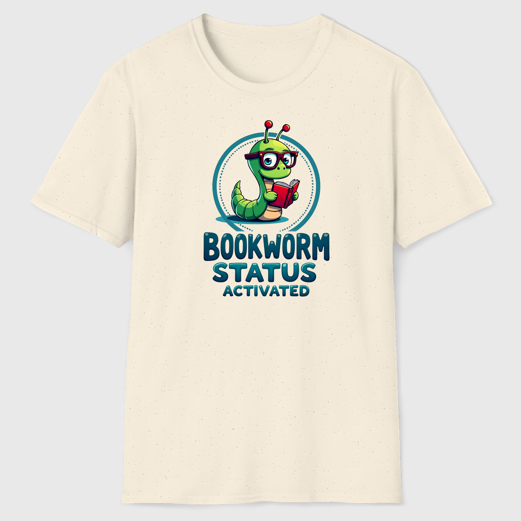 Bookworm Status Activated T-Shirt