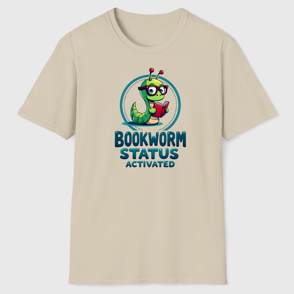 Bookworm Status Activated T-Shirt