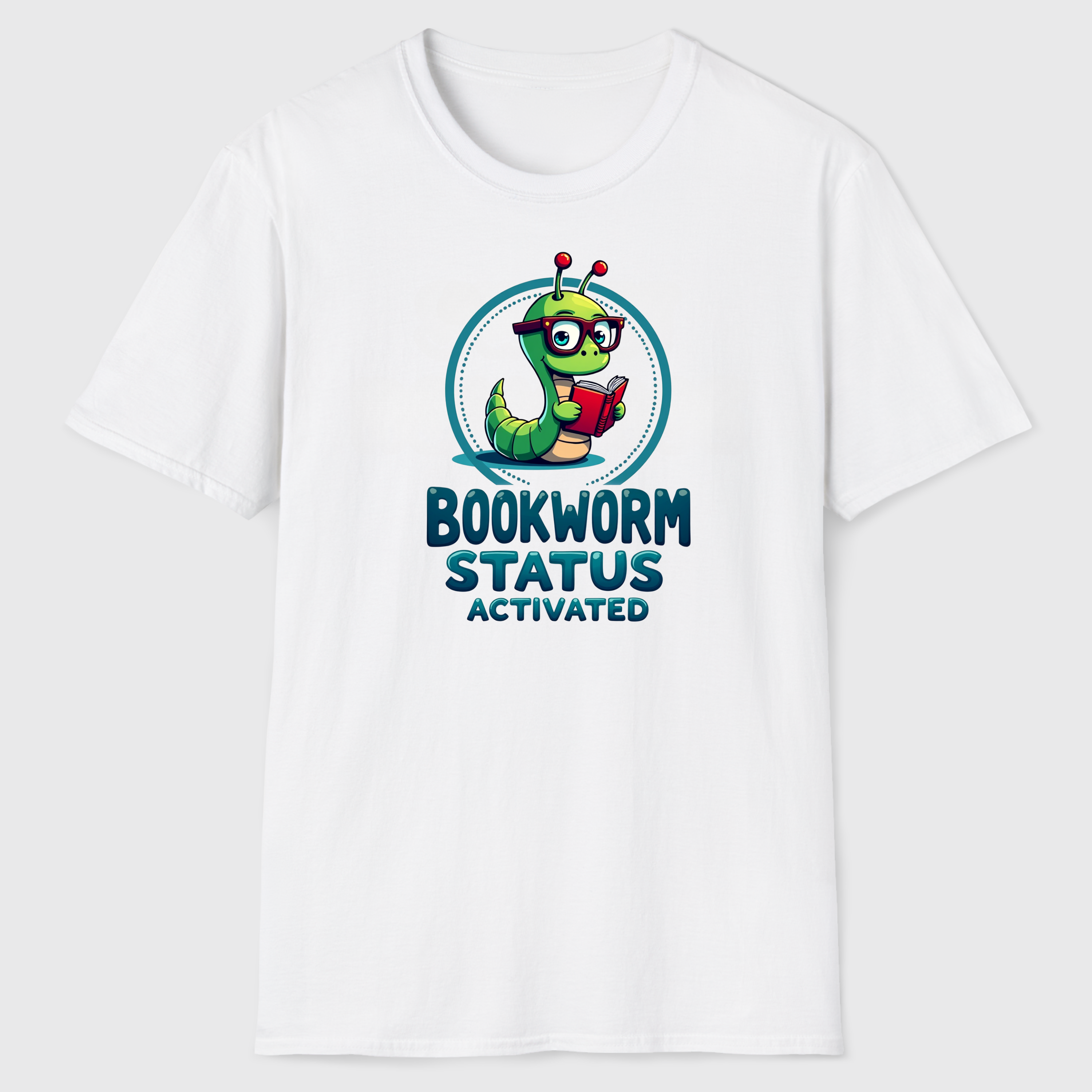Bookworm Status Activated T-Shirt