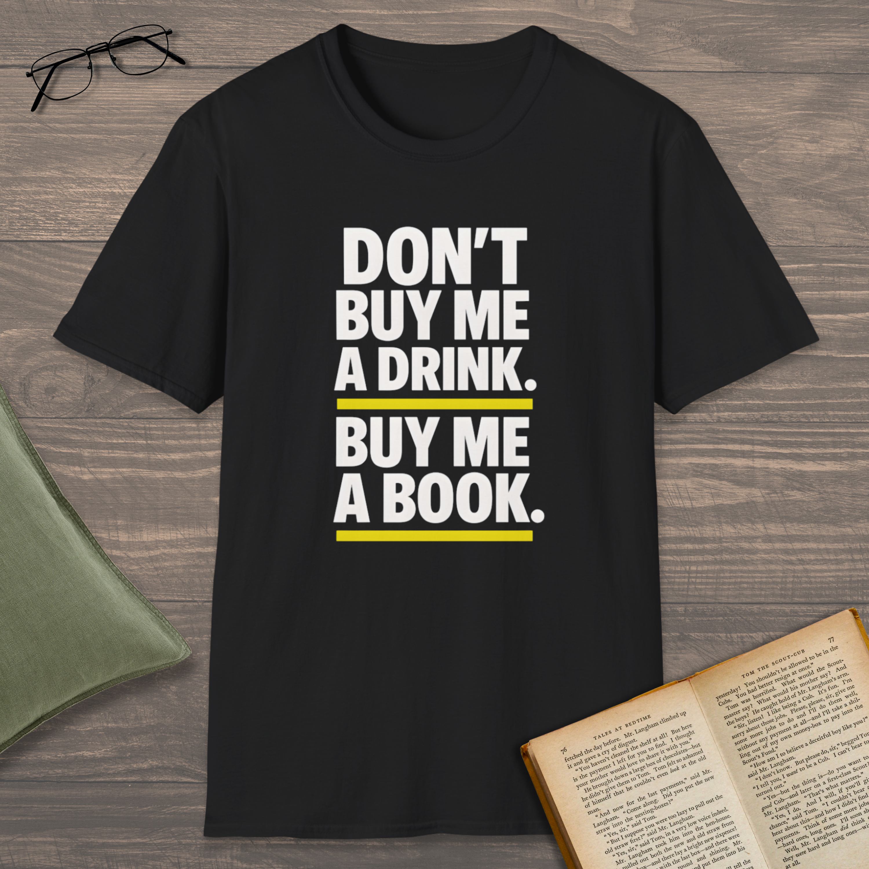 Buy Me A Book T-Shirt