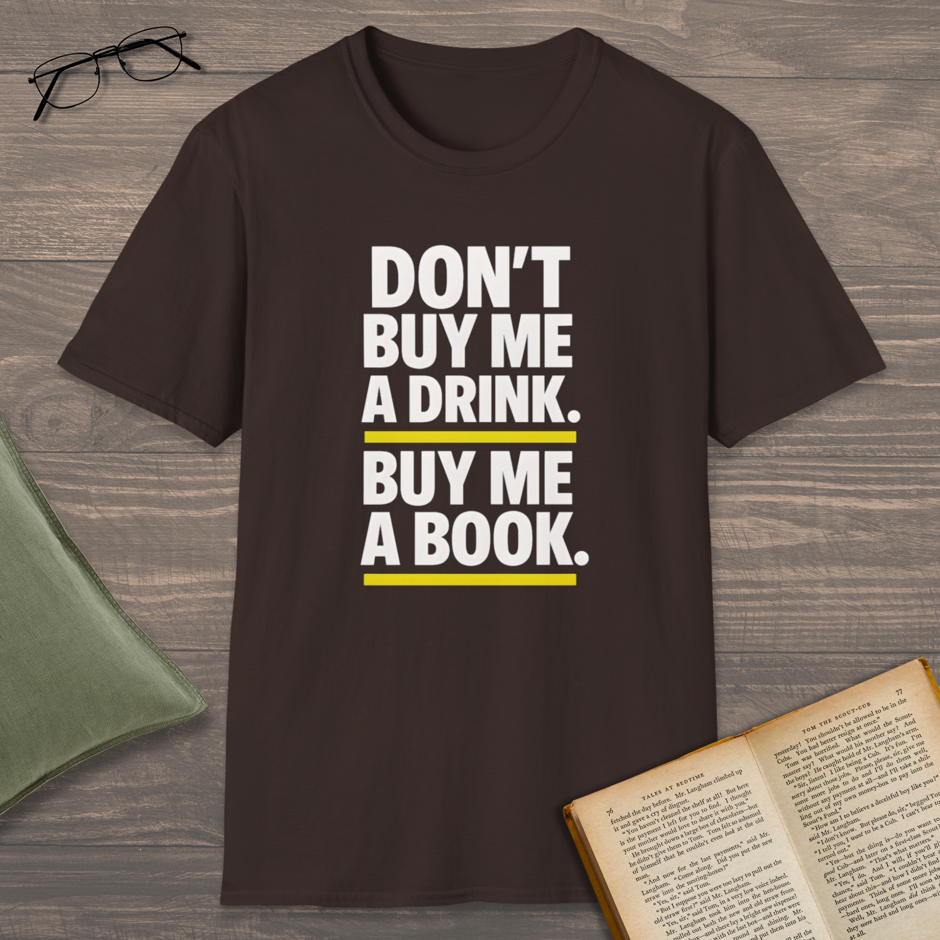 Buy Me A Book T-Shirt