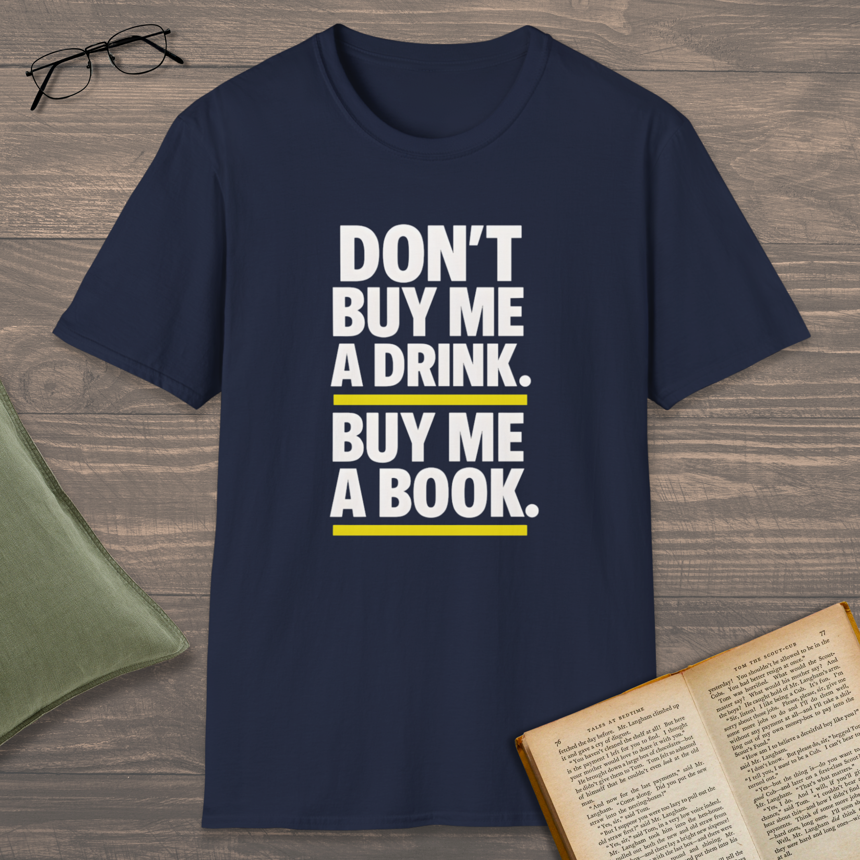 Buy Me A Book T-Shirt