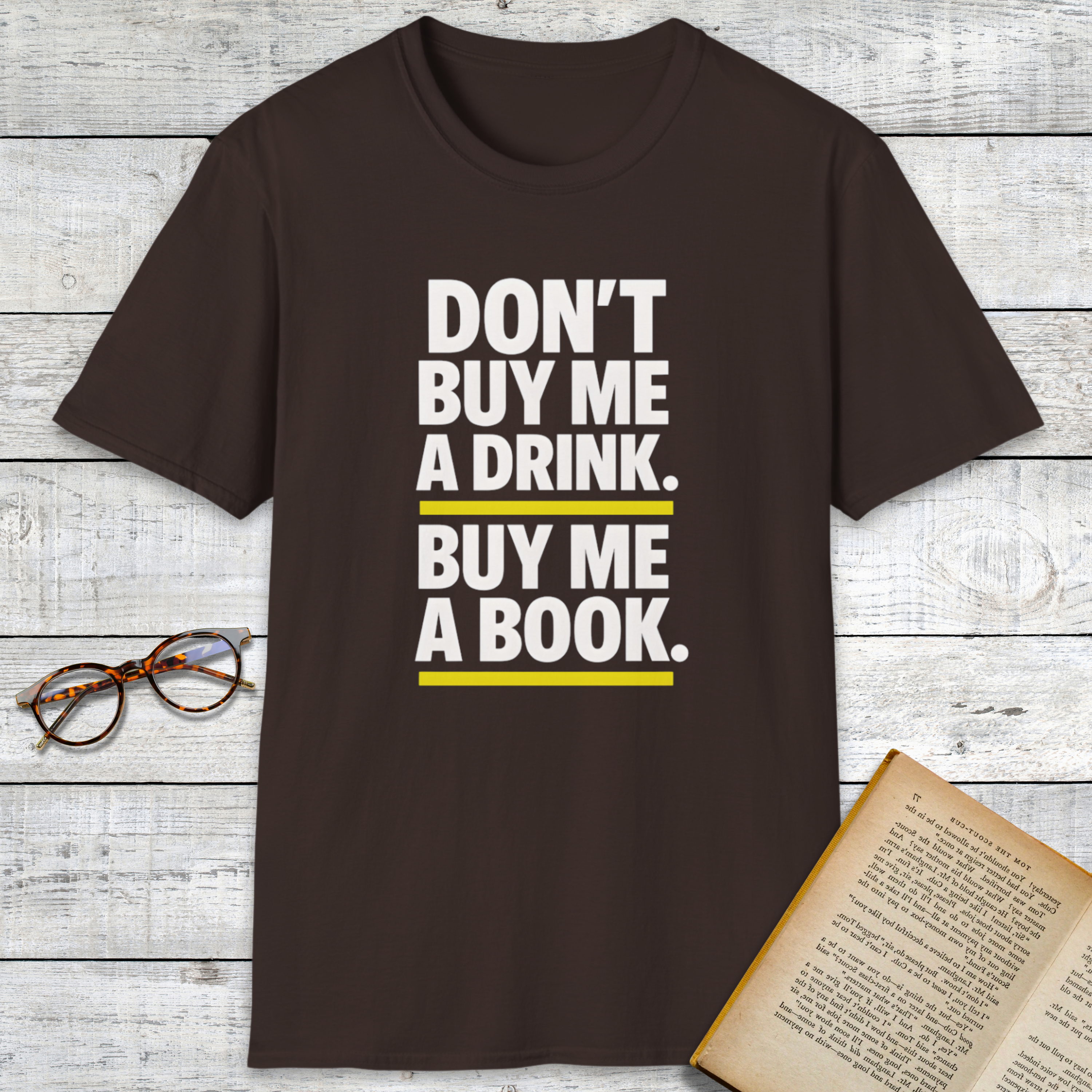 Buy Me A Book T-Shirt