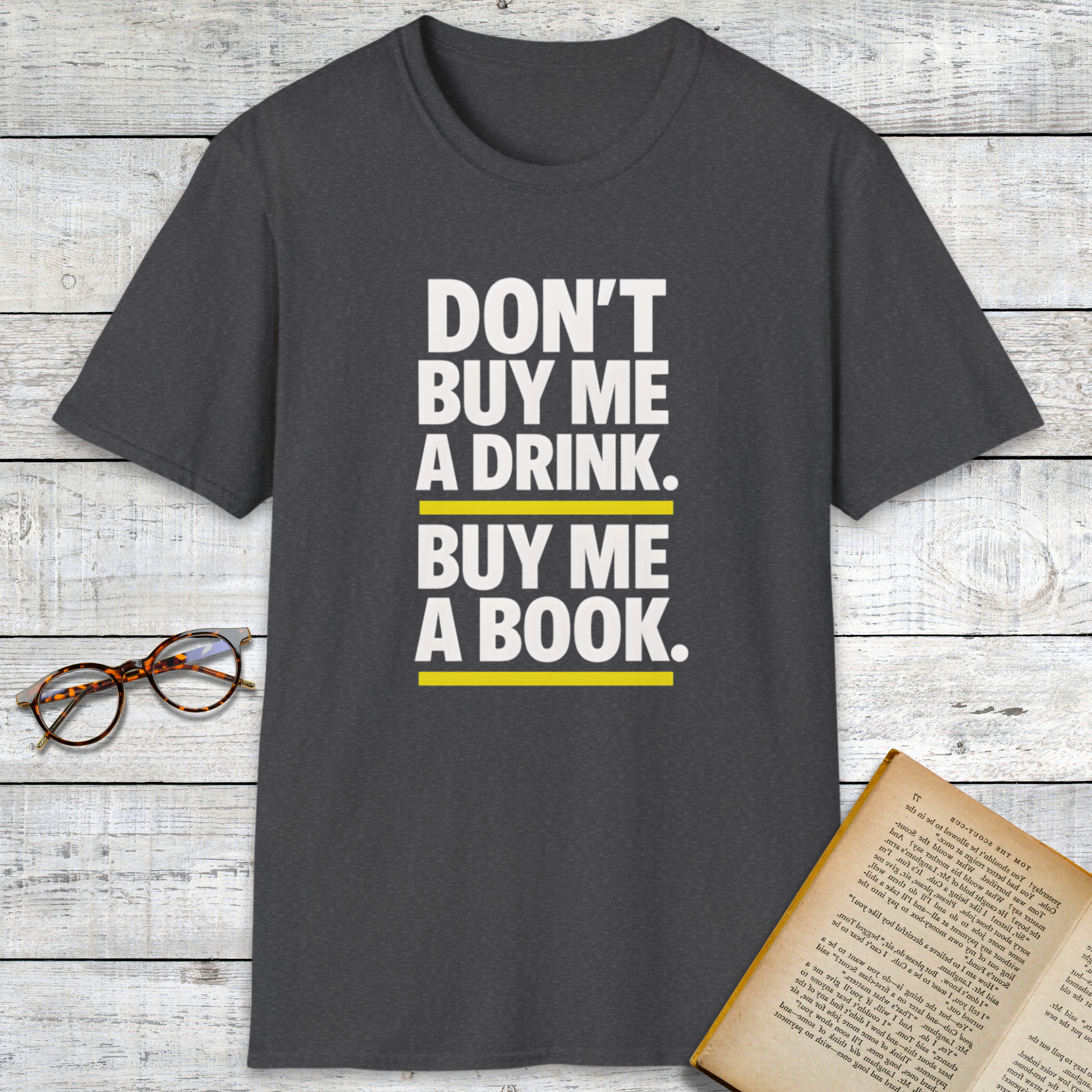 Buy Me A Book T-Shirt