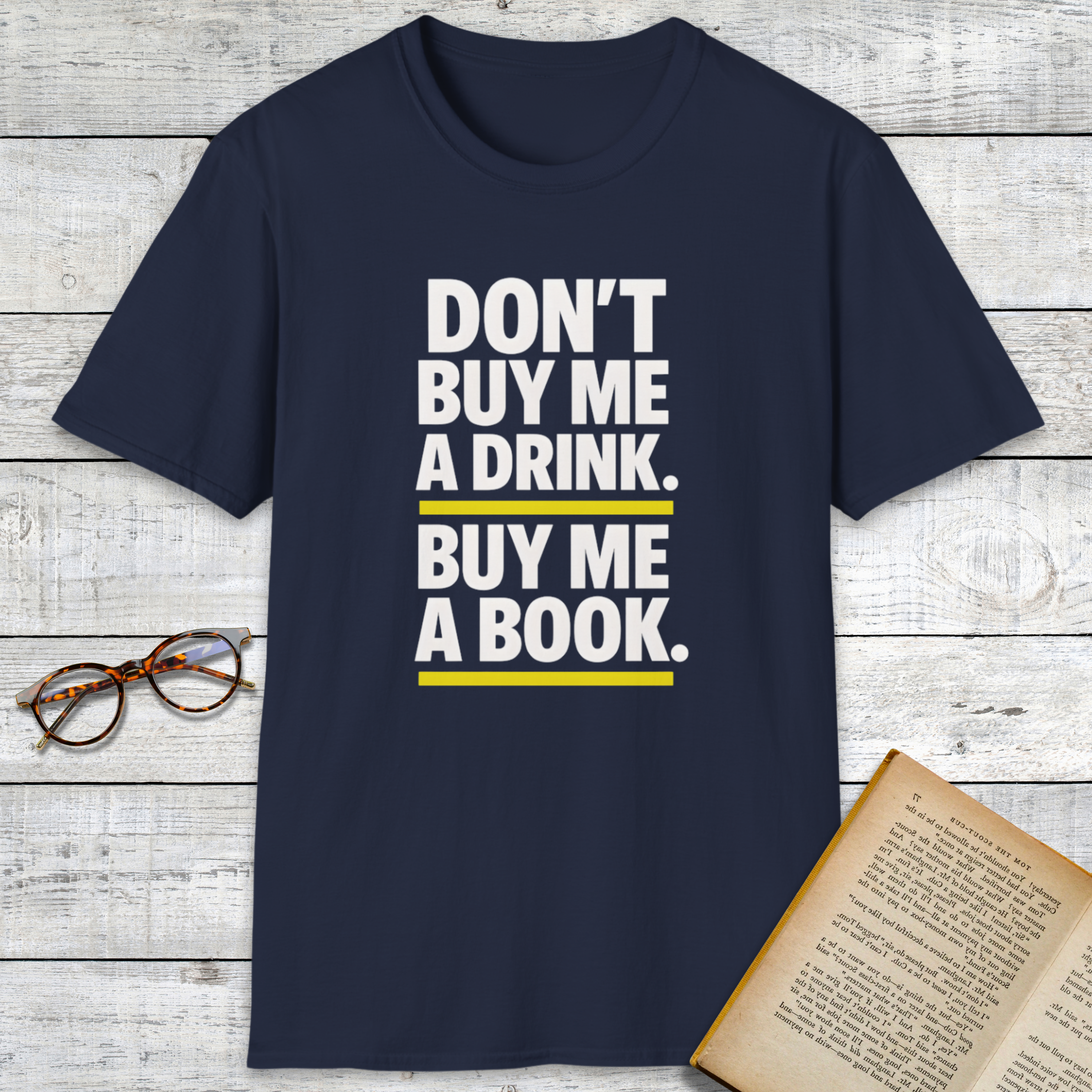 Buy Me A Book T-Shirt