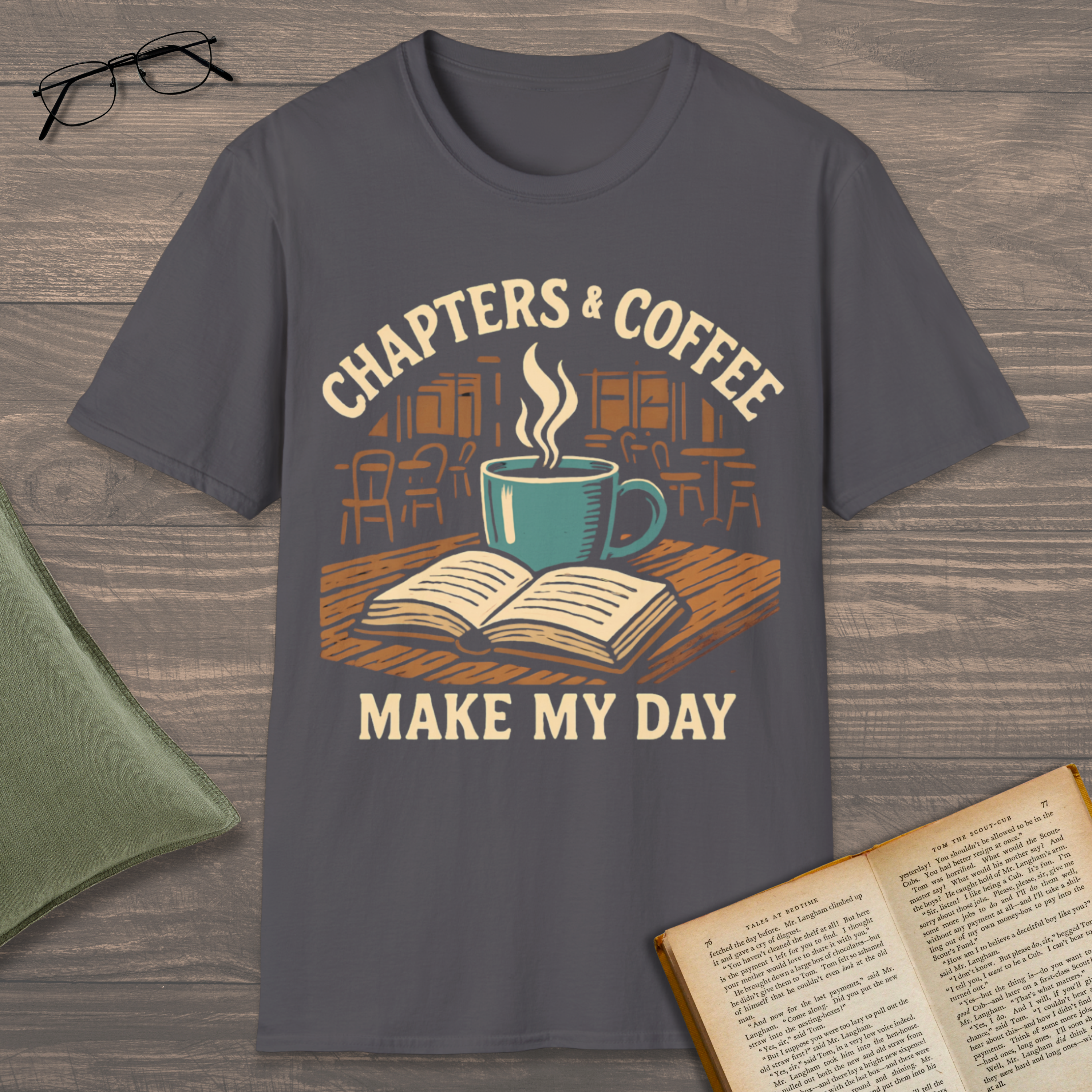 Chapters & Coffee T-Shirt