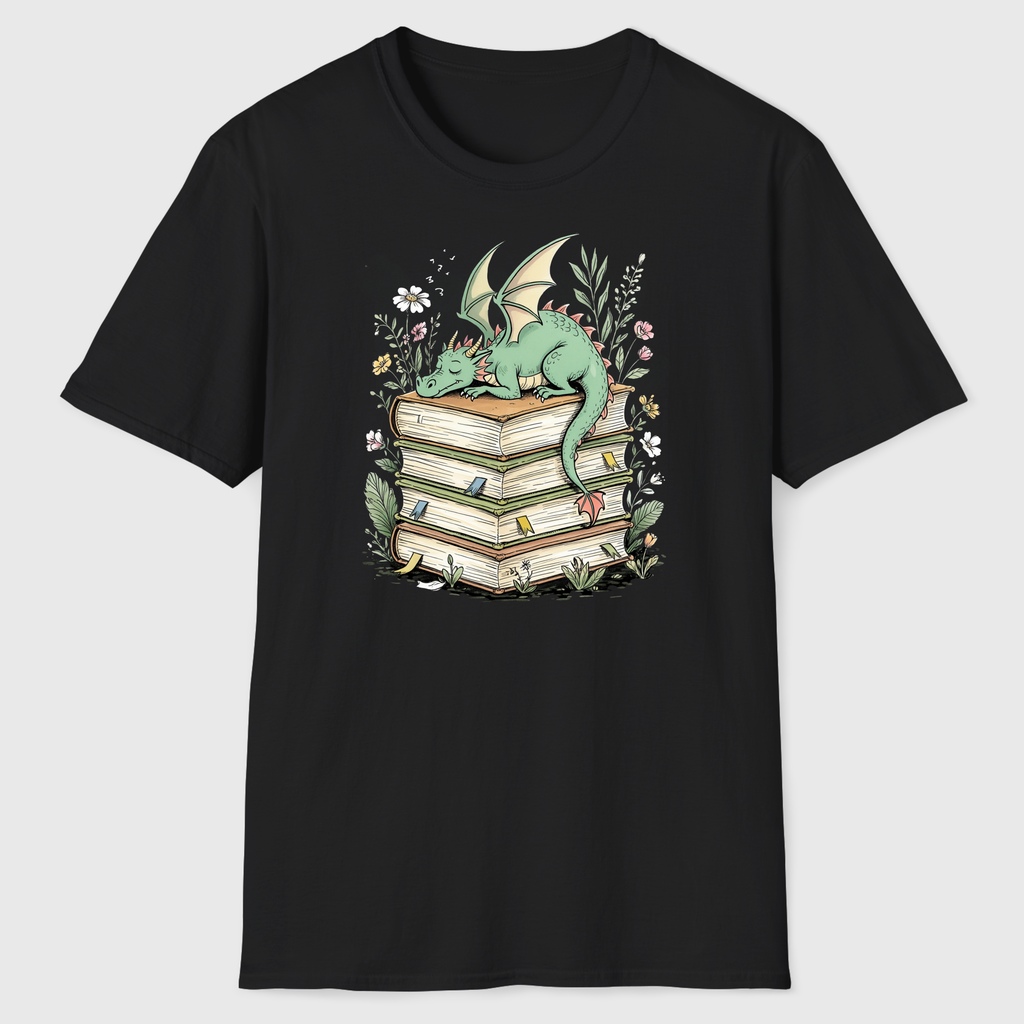 Dragon Book Lover T-Shirt