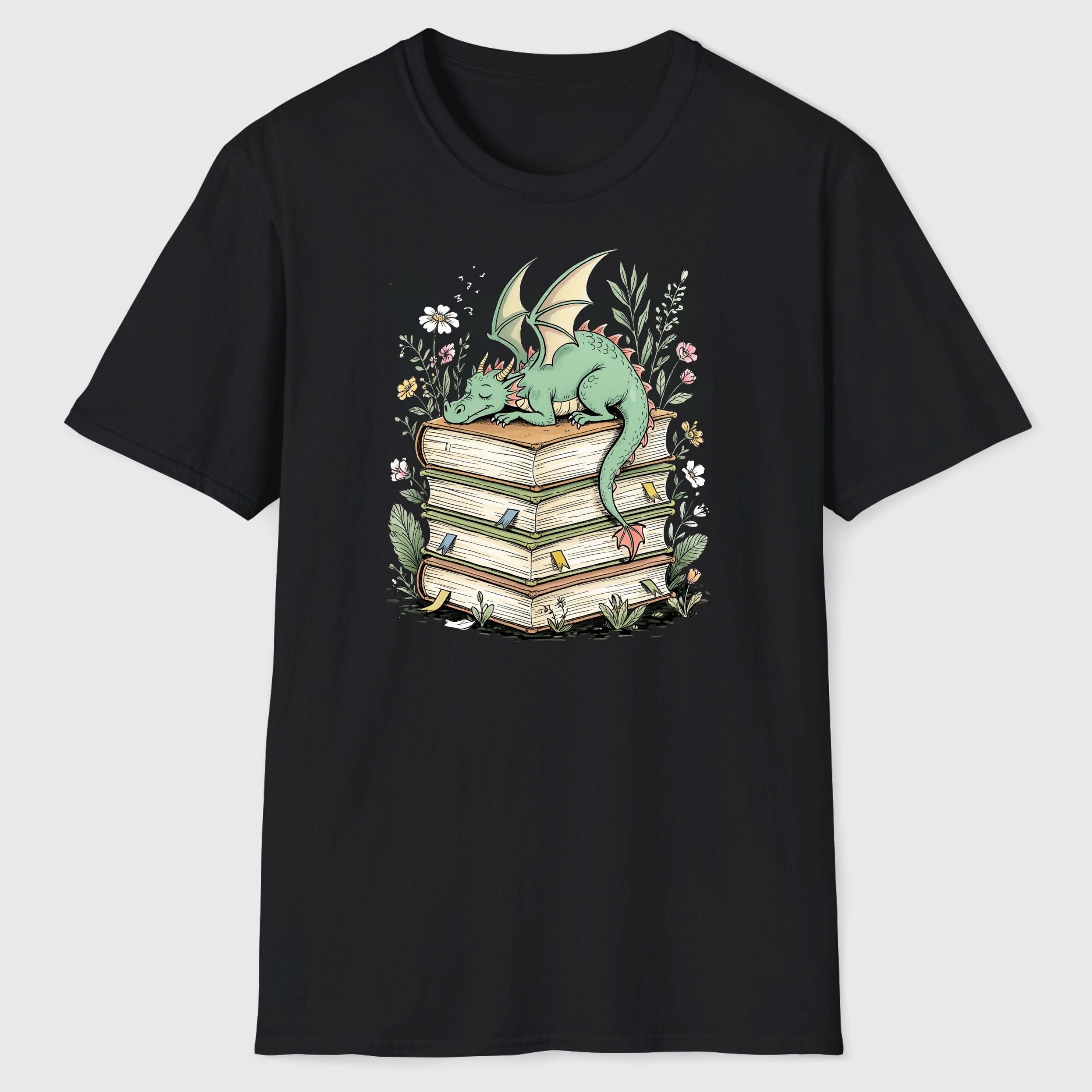Dragon Book Lover T-Shirt