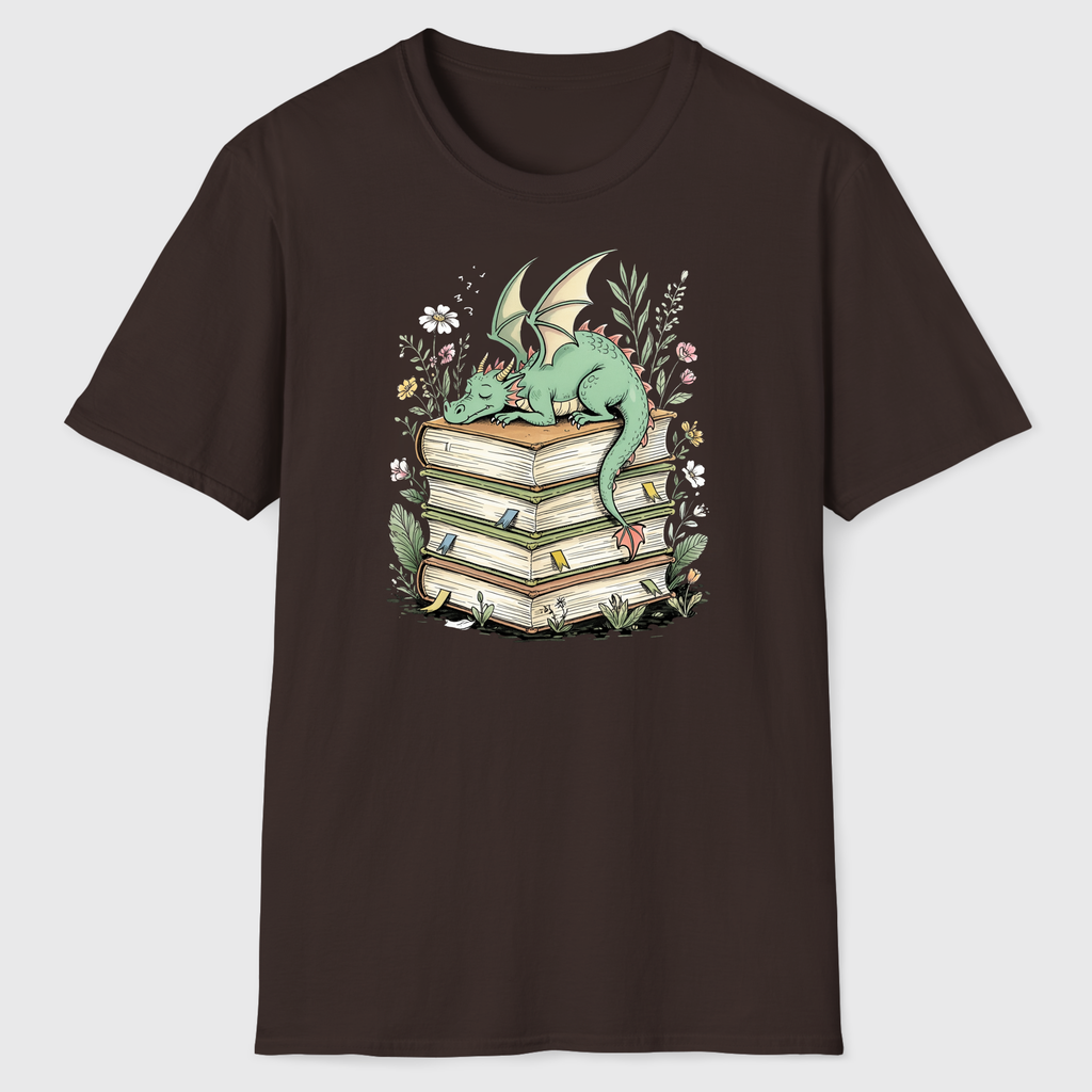 Dragon Book Lover T-Shirt