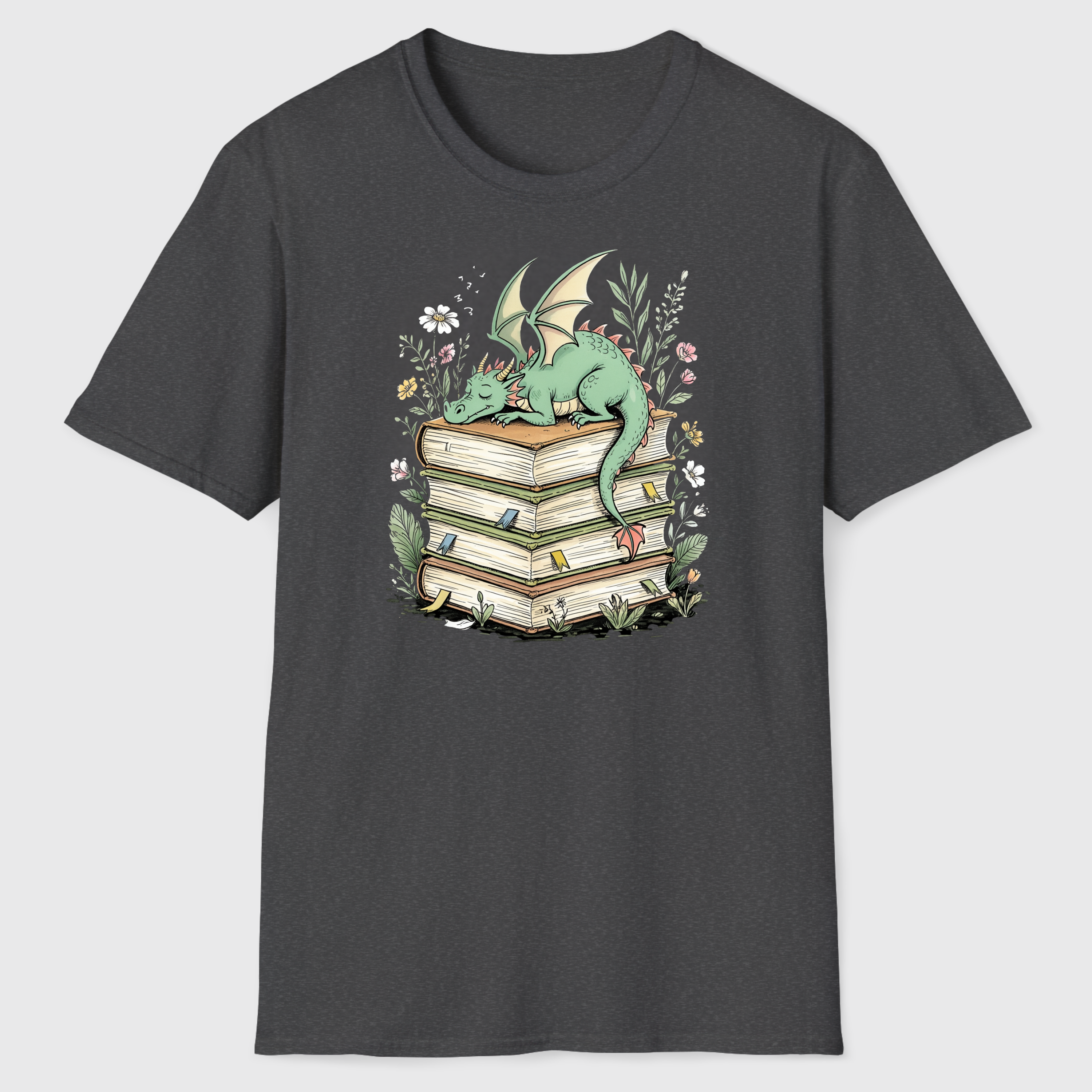 Dragon Book Lover T-Shirt