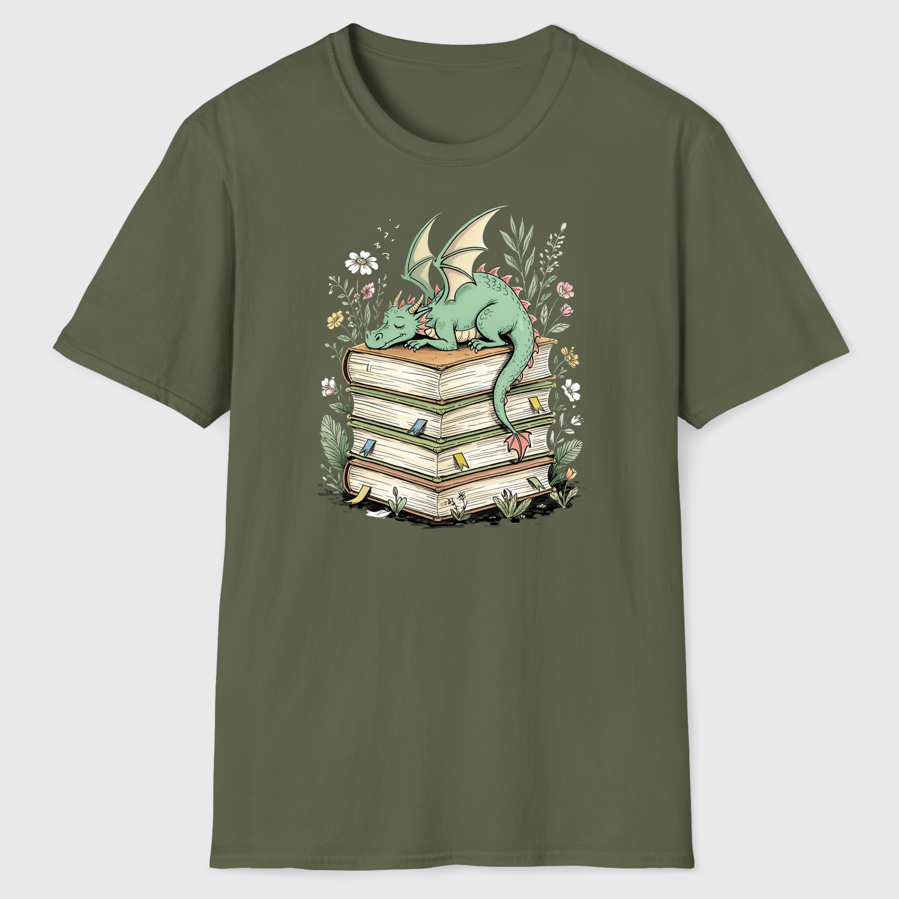 Dragon Book Lover T-Shirt