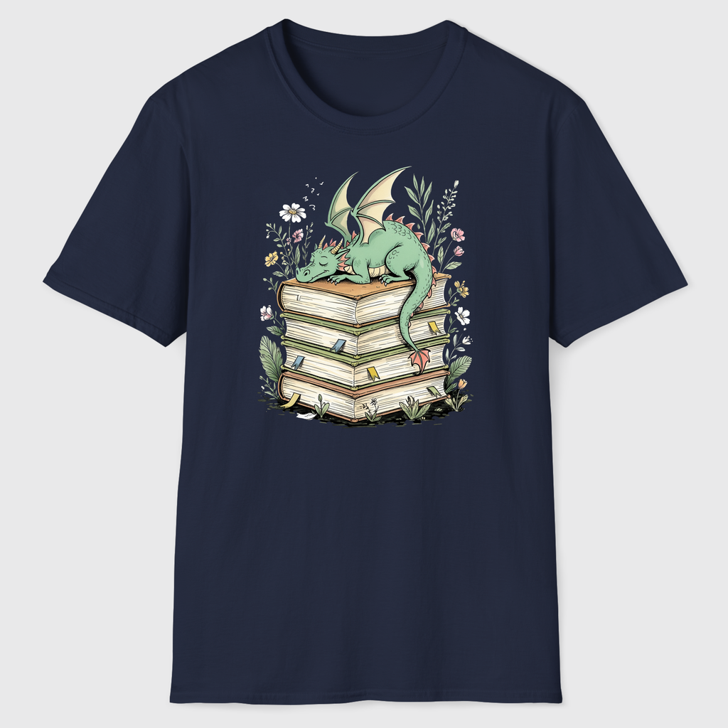 Dragon Book Lover T-Shirt