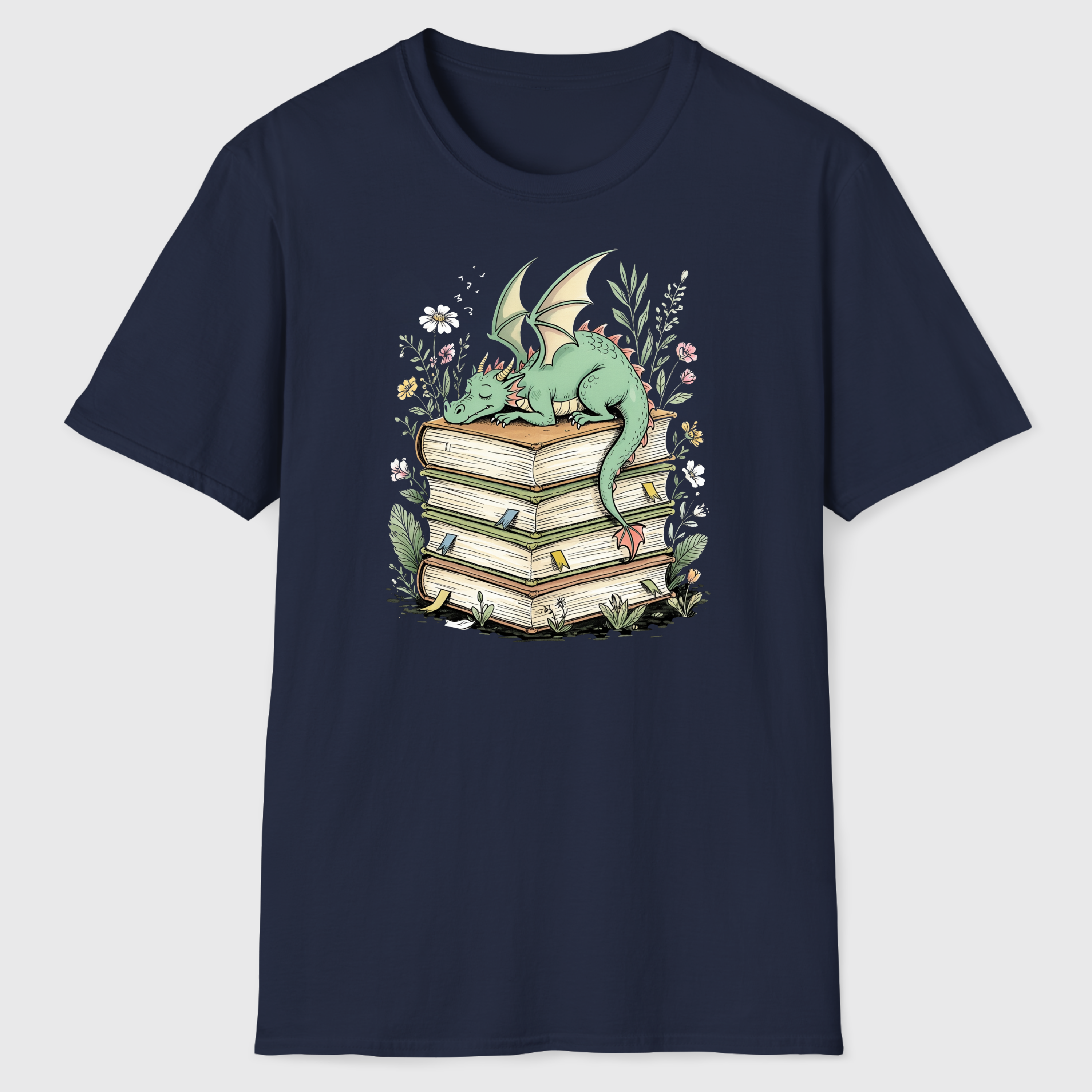 Dragon Book Lover T-Shirt
