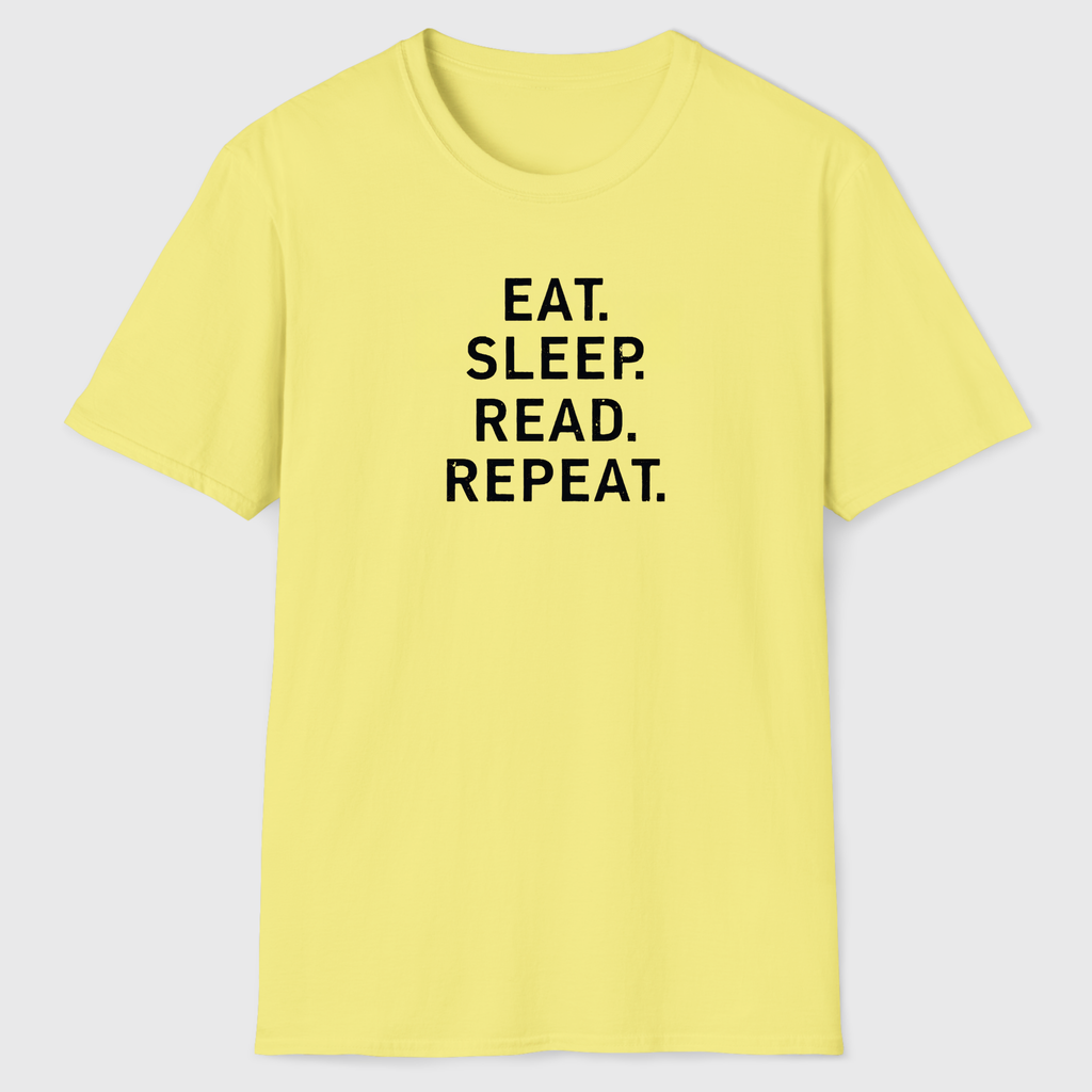 Eat Sleep Read Repeat T-Shirt
