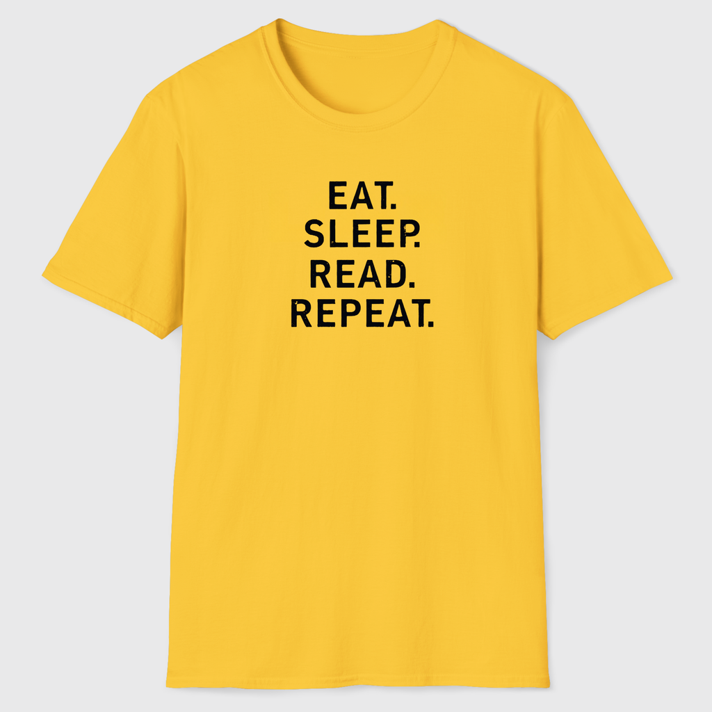 Eat Sleep Read Repeat T-Shirt