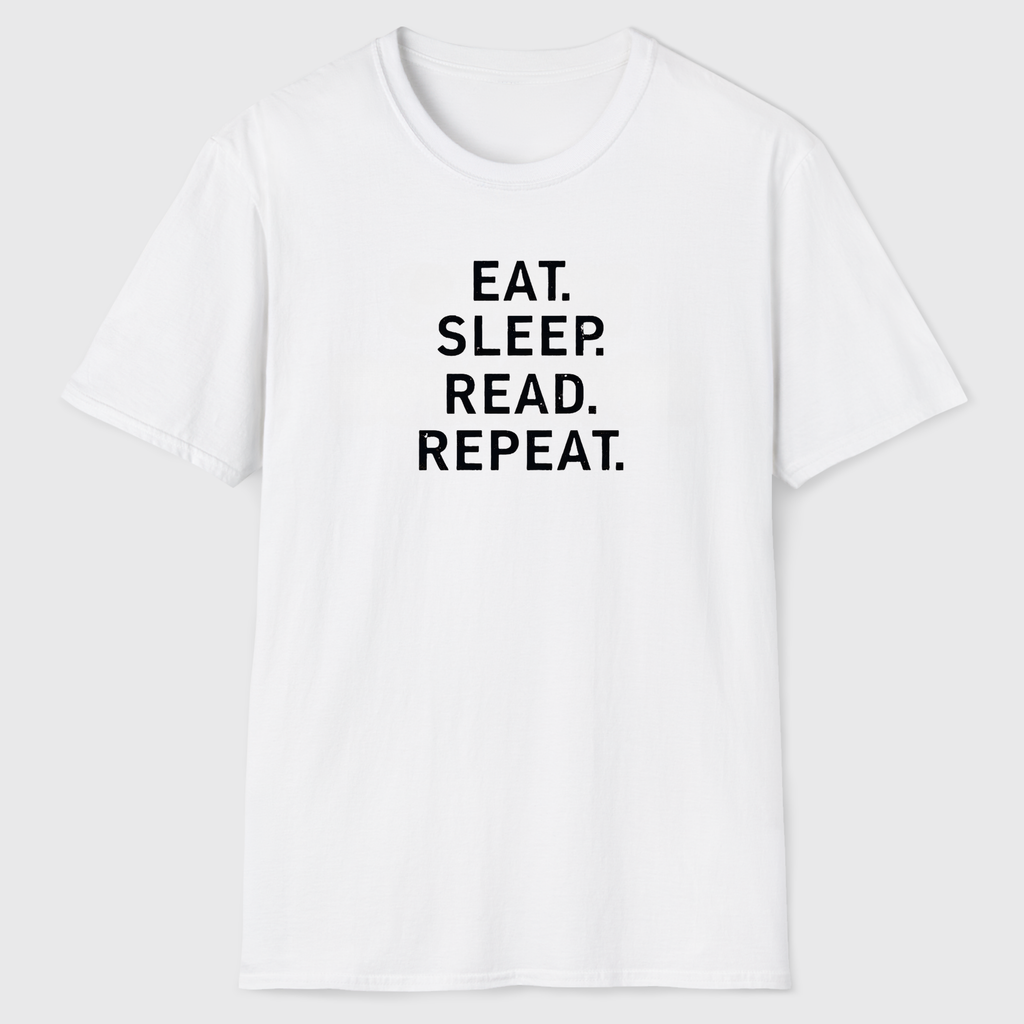 Eat Sleep Read Repeat T-Shirt