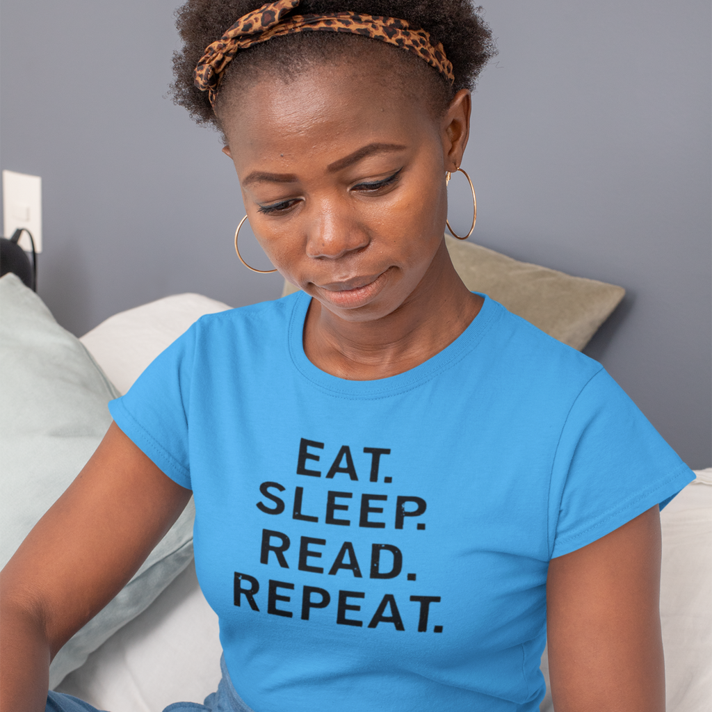 Eat Sleep Read Repeat T-Shirt