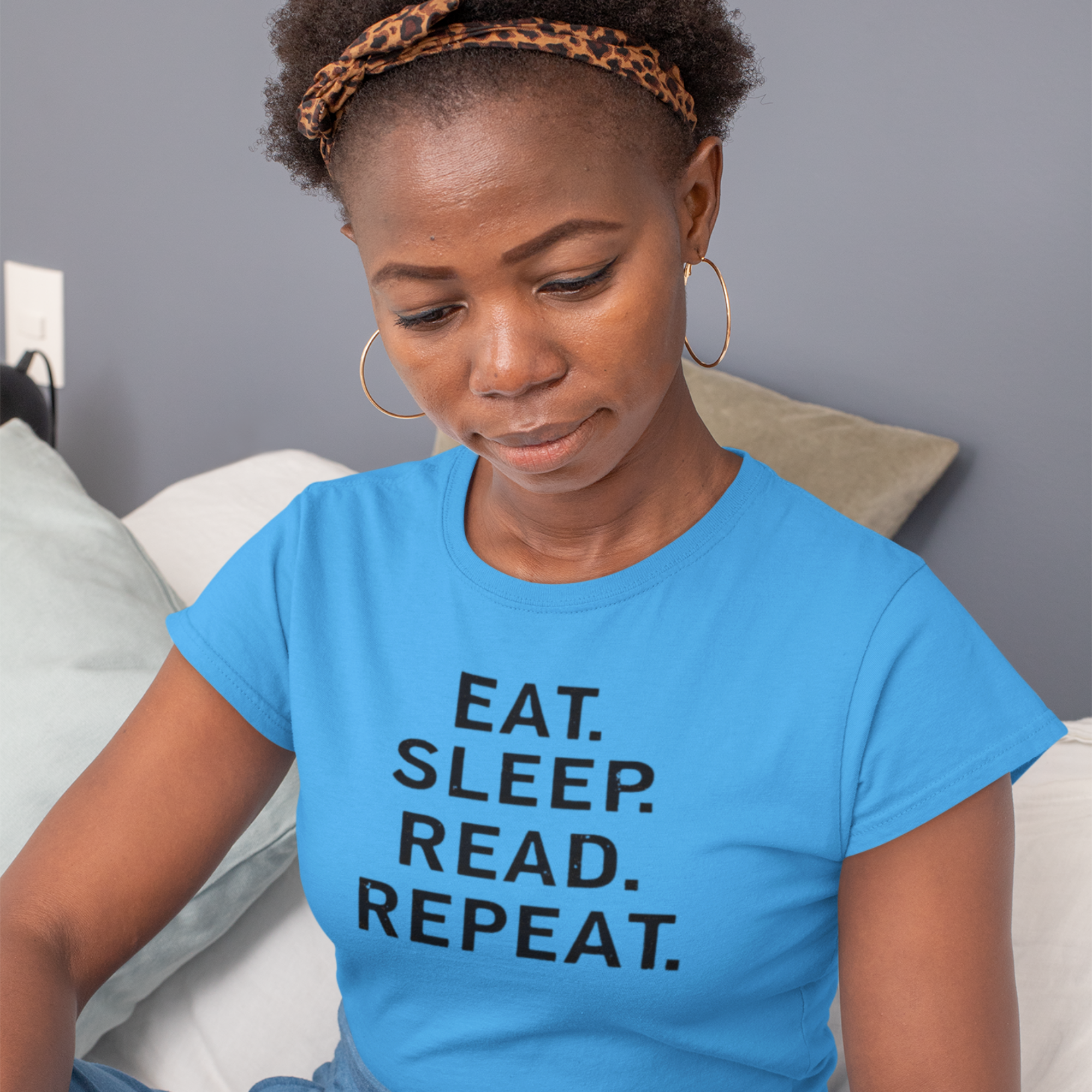 Eat Sleep Read Repeat T-Shirt