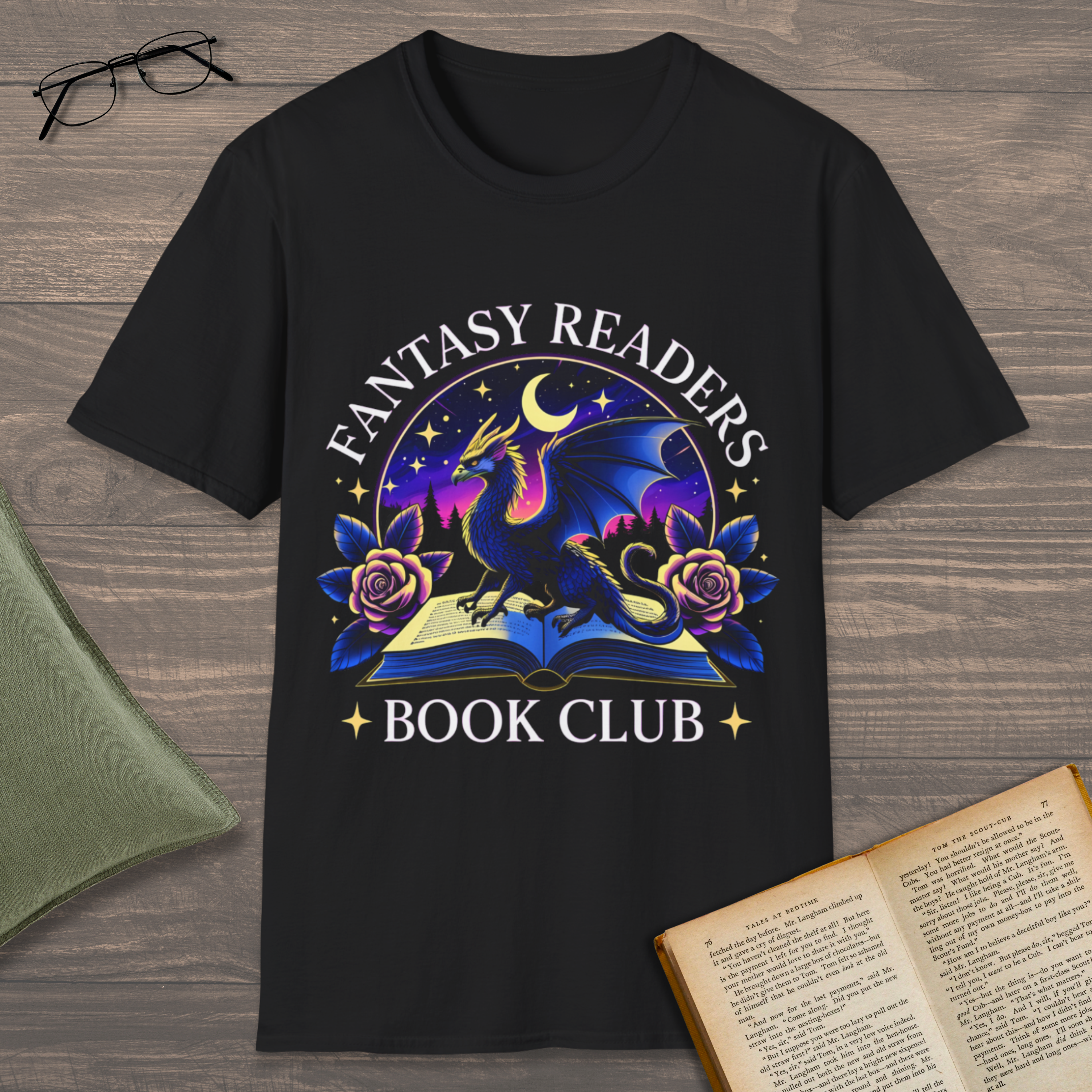 Fantasy Readers Book Club T-Shirt