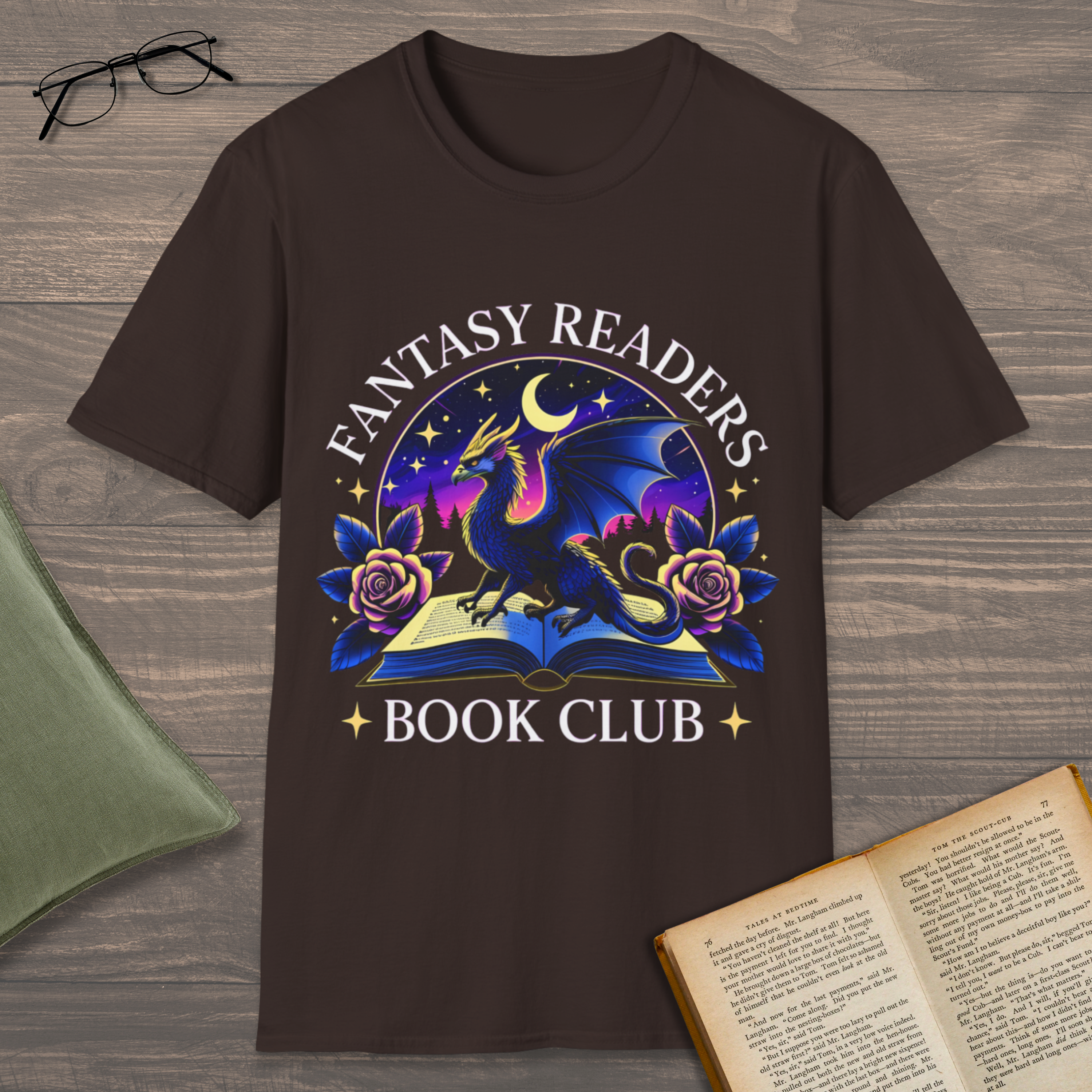 Fantasy Readers Book Club T-Shirt