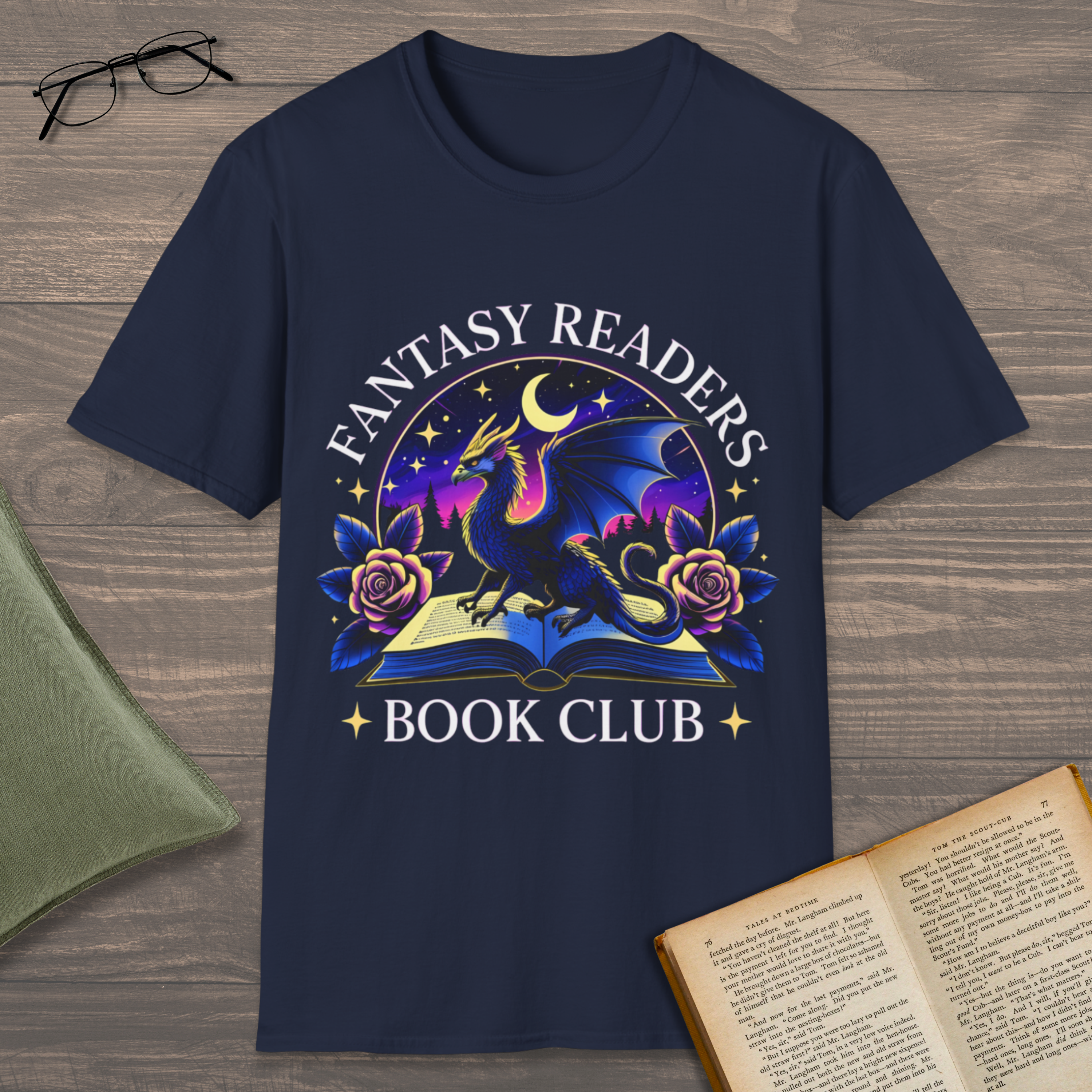 Fantasy Readers Book Club T-Shirt