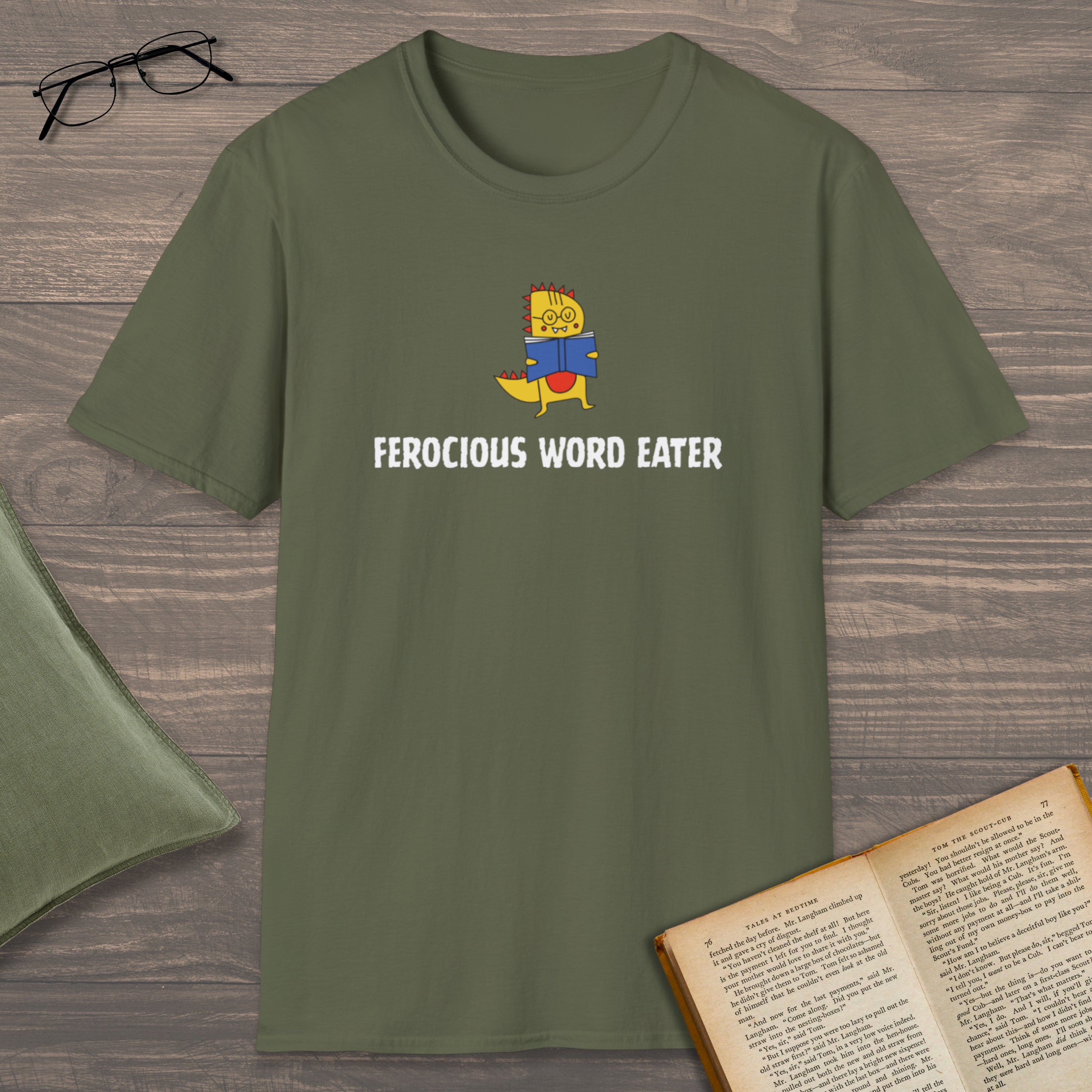 Ferocious Word Eater T-Shirt