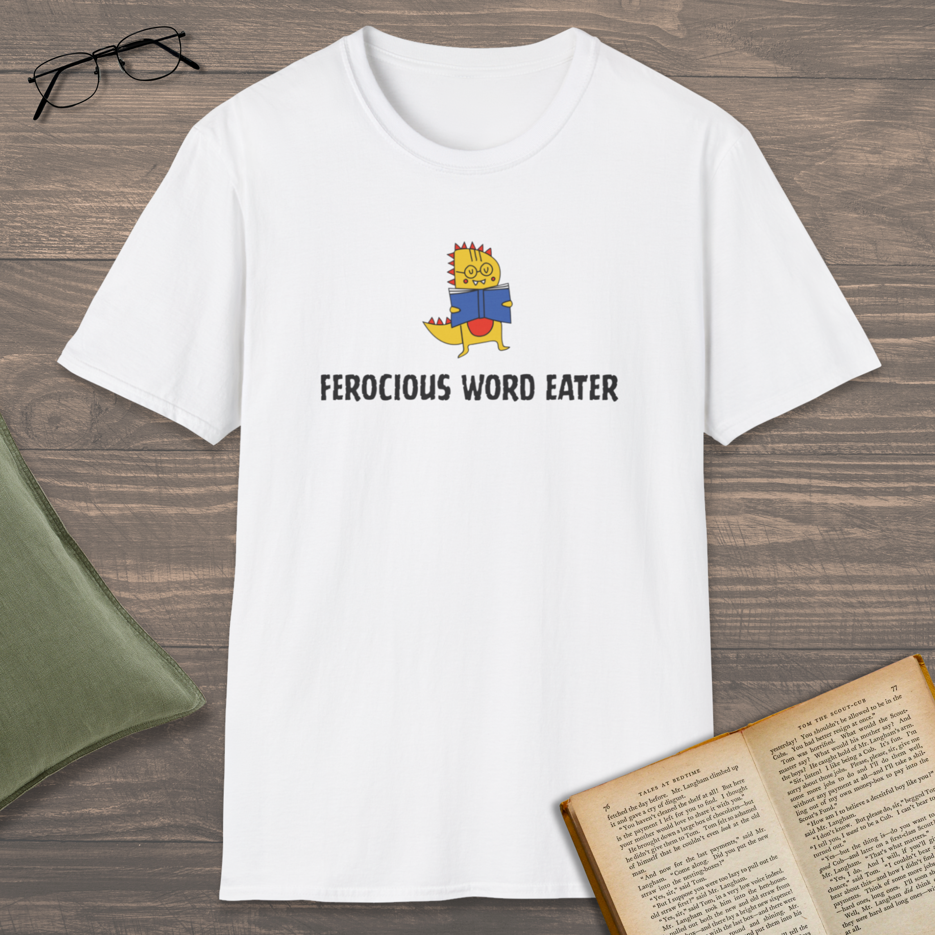 Ferocious Word Eater T-Shirt