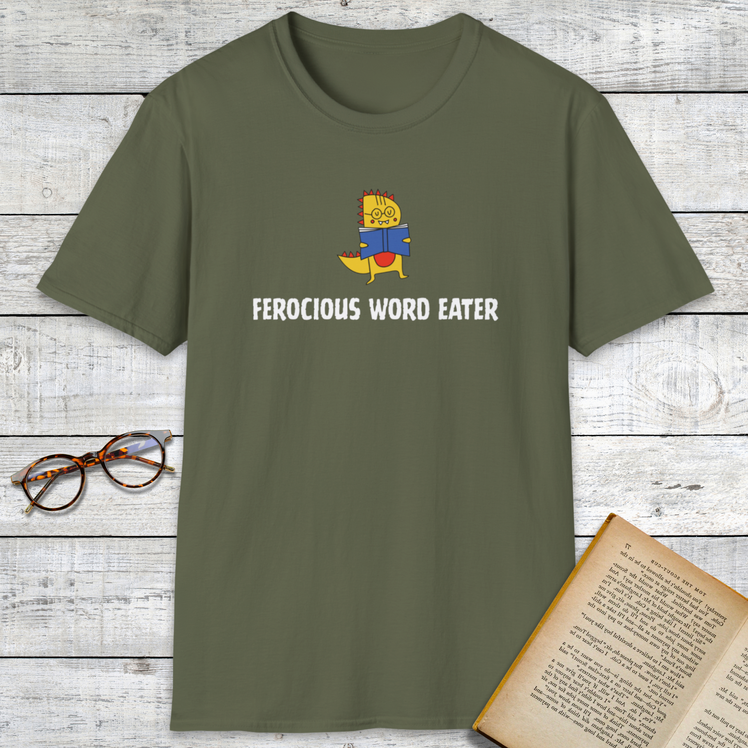 Ferocious Word Eater T-Shirt