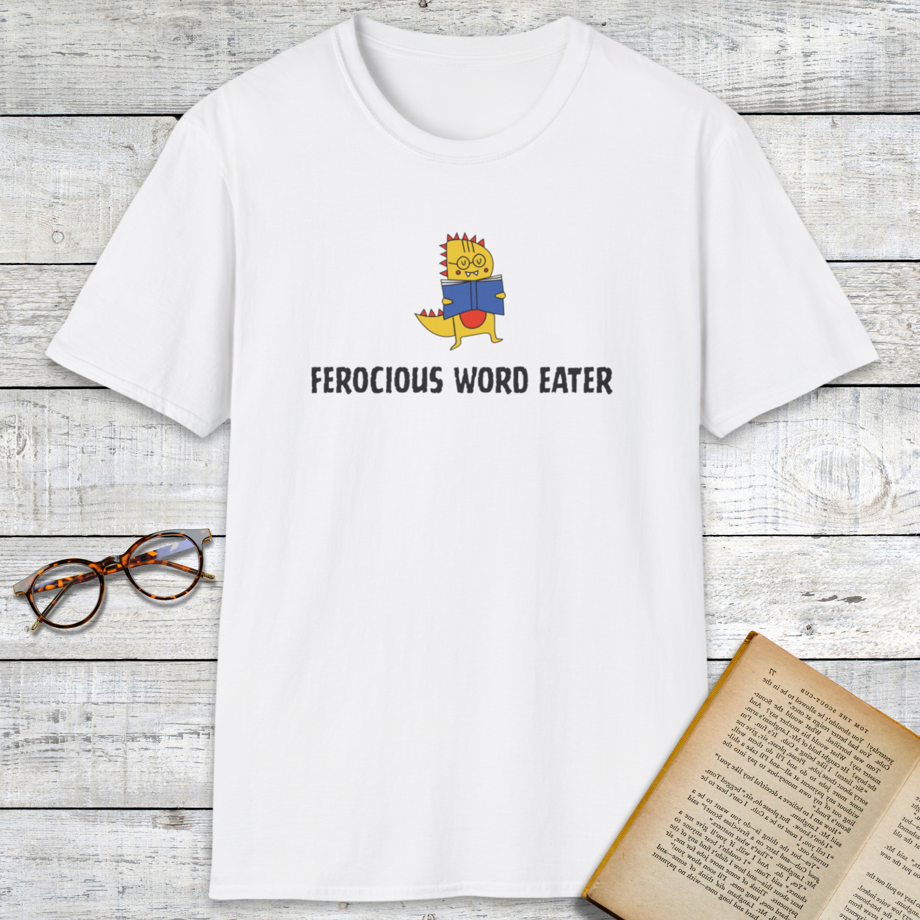 Ferocious Word Eater T-Shirt