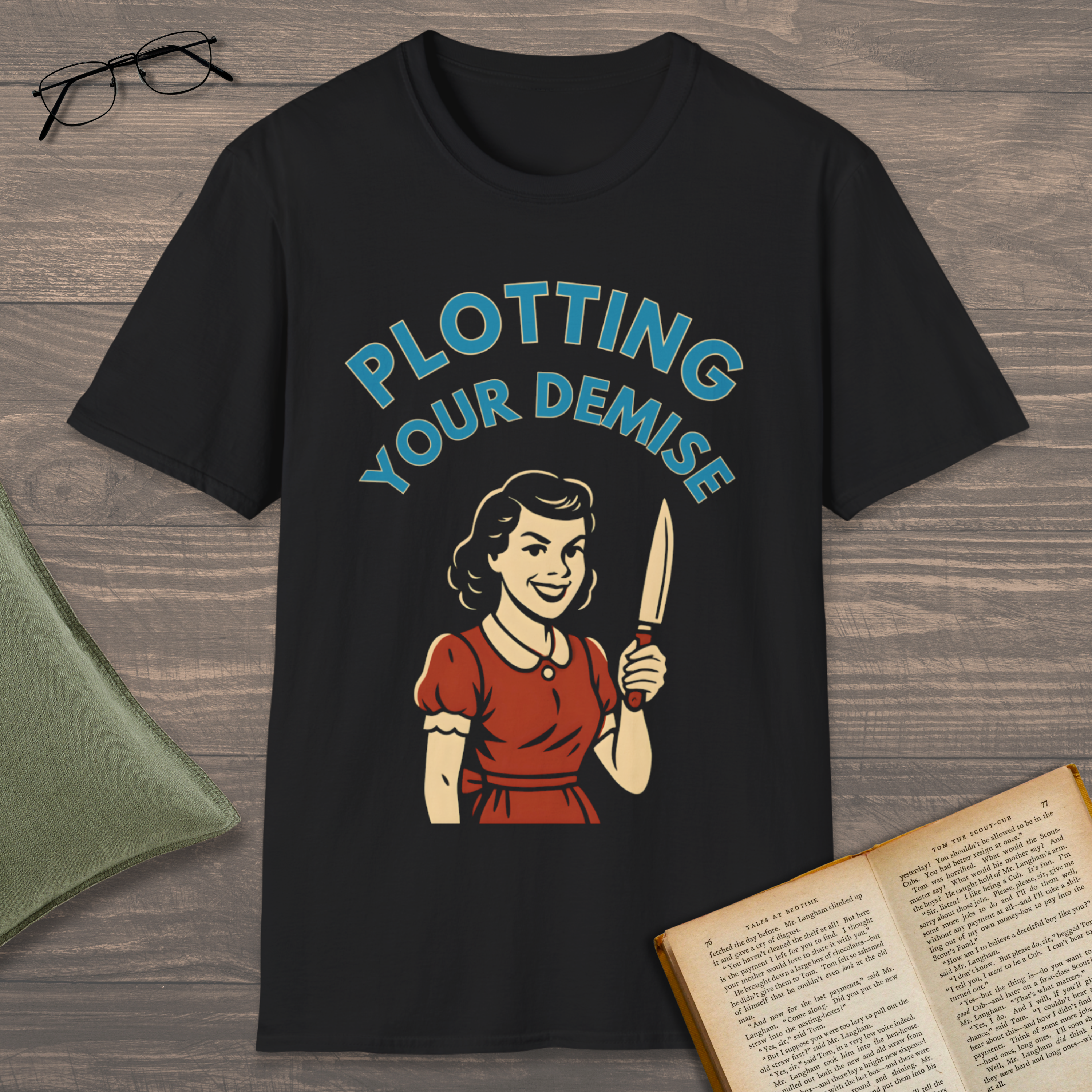 Funny Plotting T-Shirt