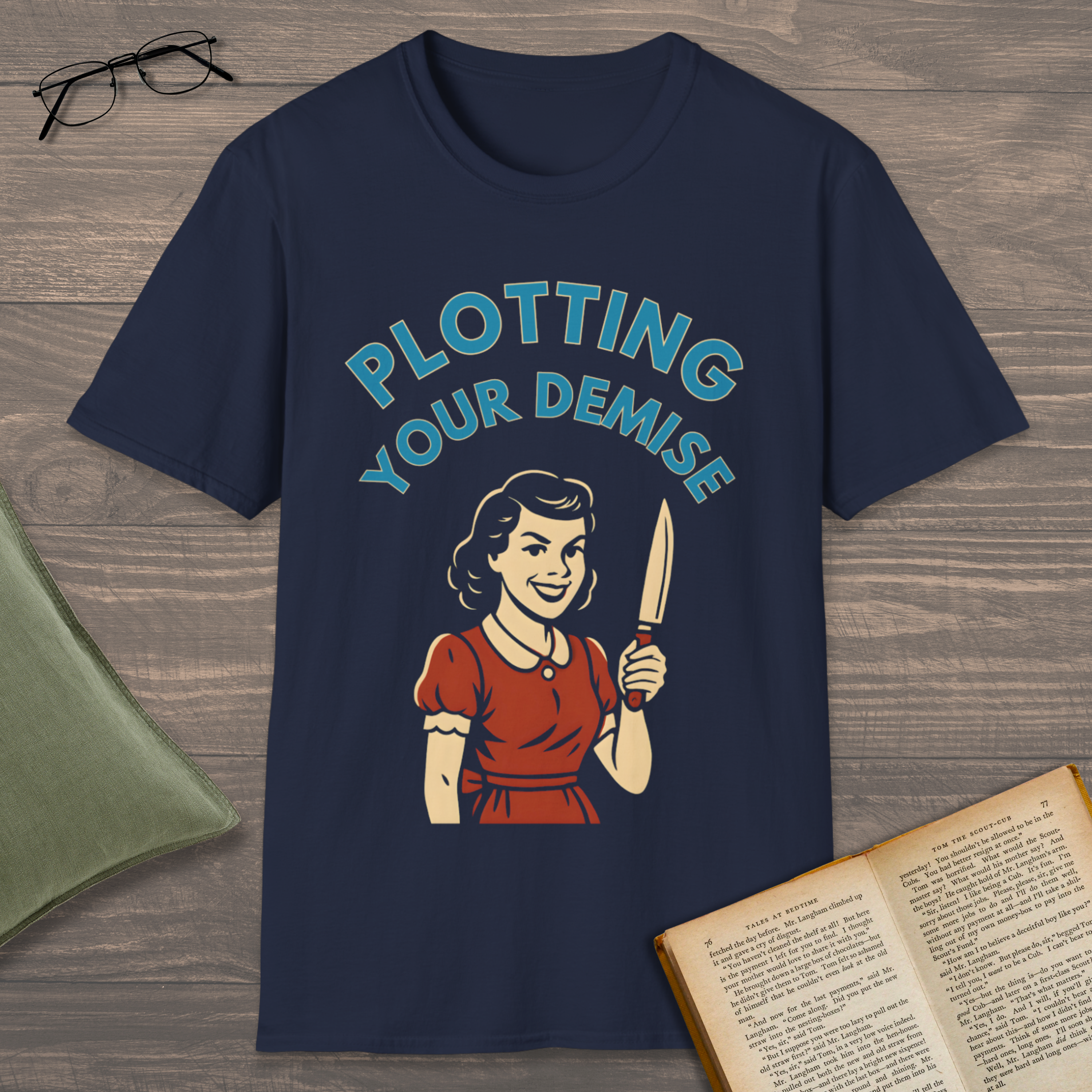 Funny Plotting T-Shirt